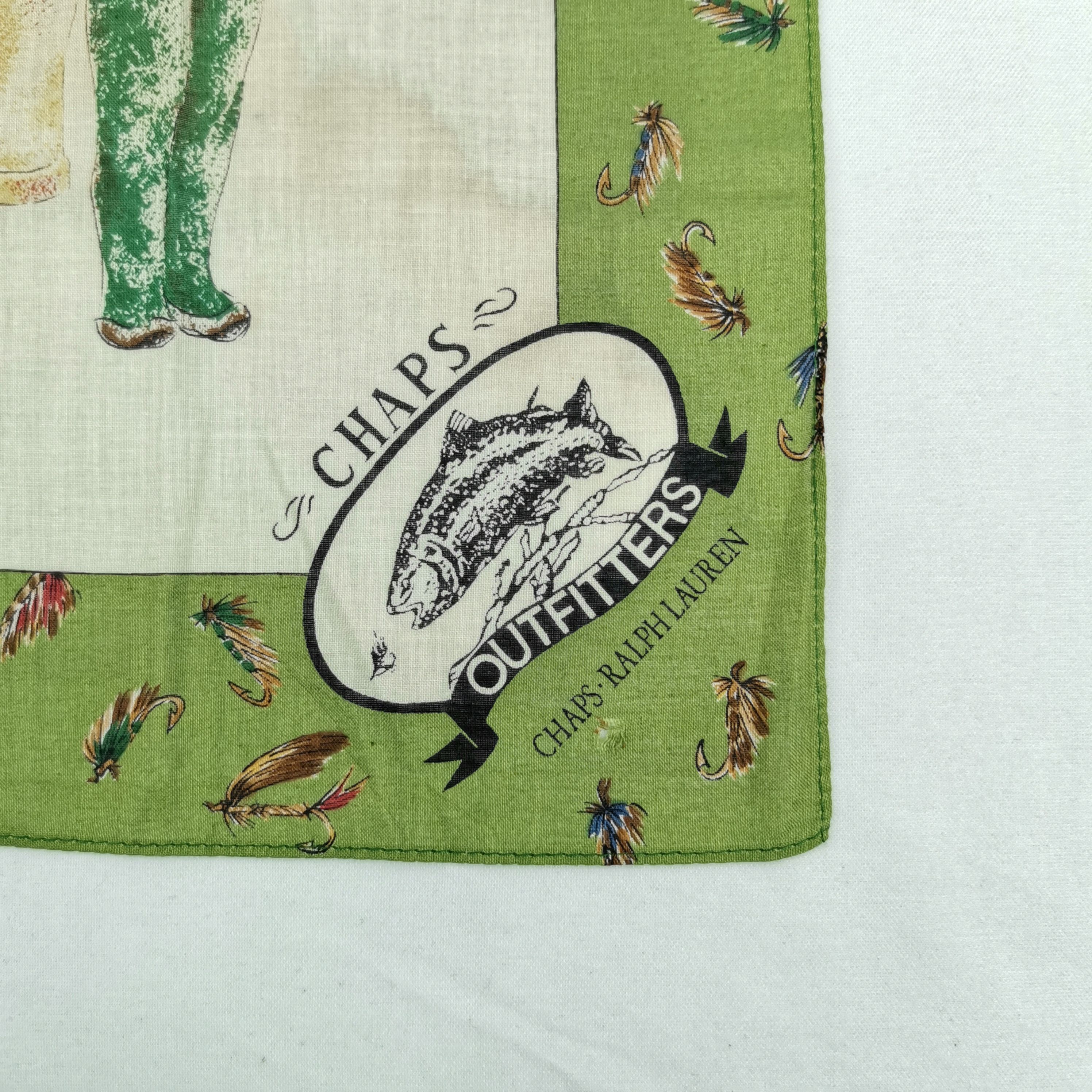Ralph Lauren Vintage Ralph Lauren Handkerchief Bass Neckerchief Bandana Size ONE SIZE - 2 Thumbnail