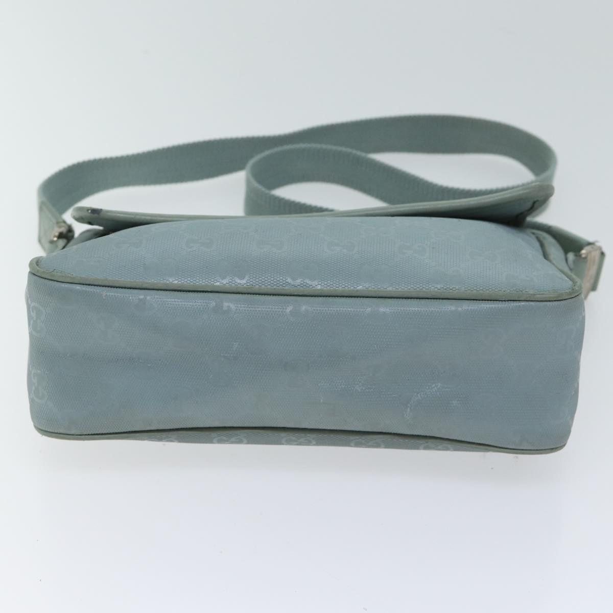 Gucci GUCCI GG Implementation Shoulder Bag Light Blue Size ONE SIZE - 9 Thumbnail