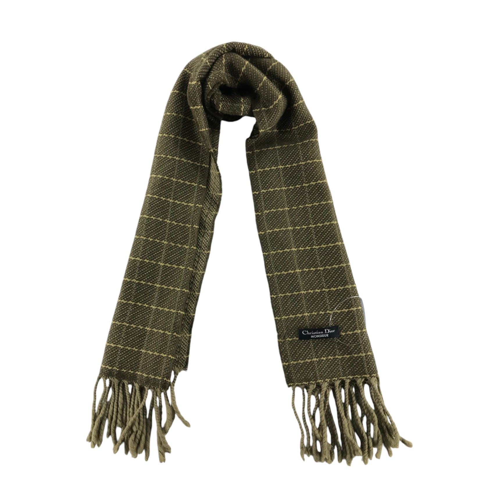 Vintage Christian Dior Monsieur Scarf / Muffler / Neckwear - WW3094 Size ONE SIZE - 1 Thumbnail