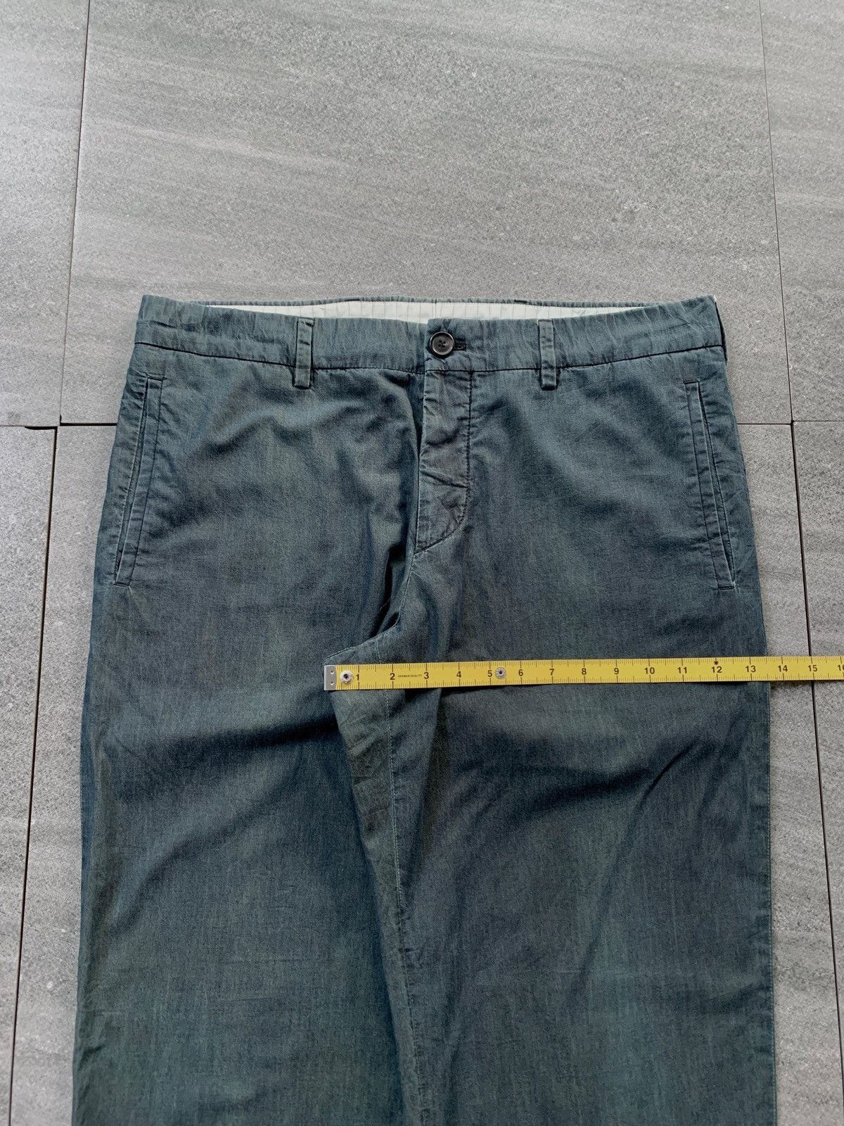 Prada FREE TAX! Washed Effect Loose Trousers Size US 33 - 13 Thumbnail