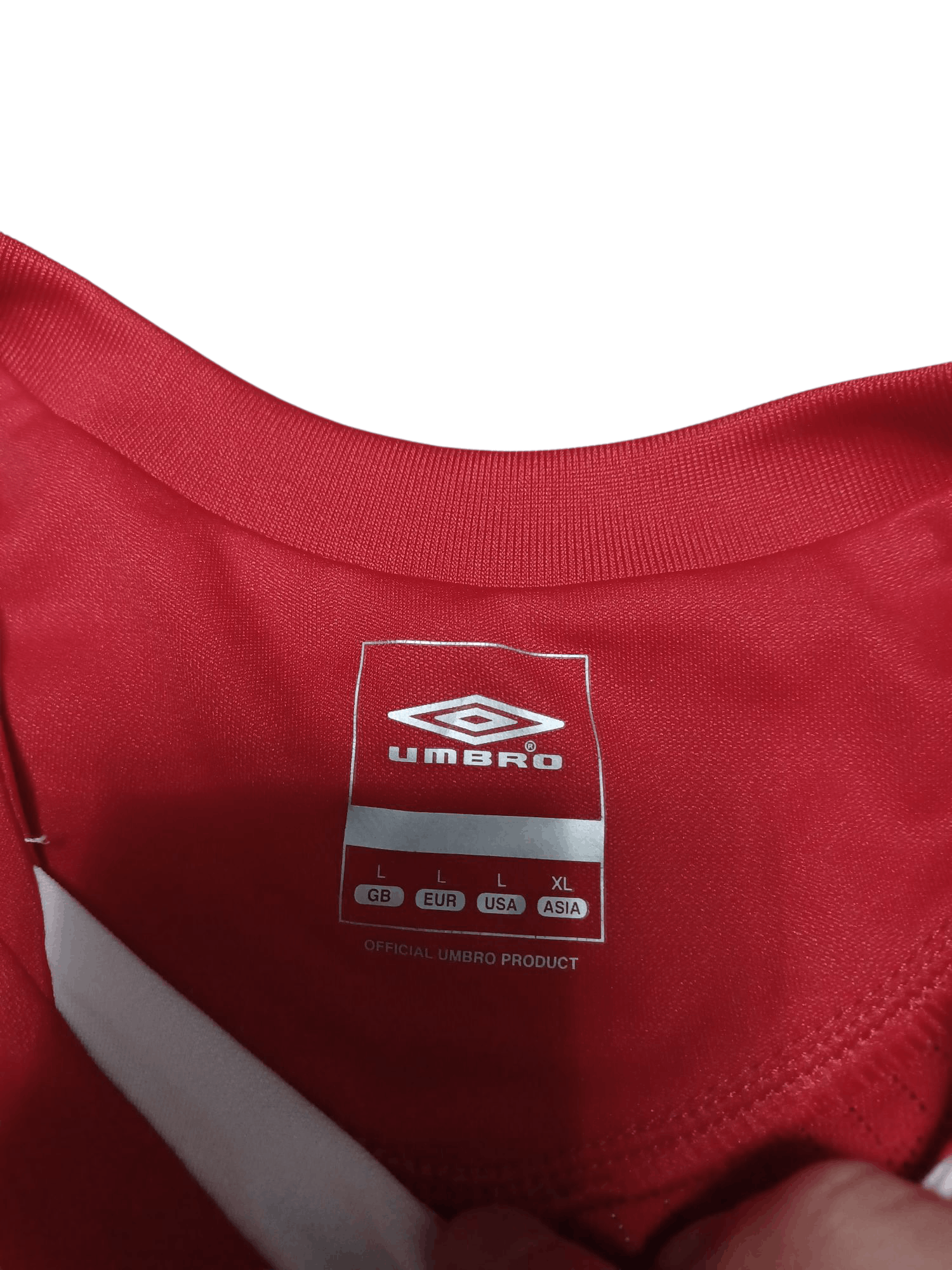 Umbro UMBRO VINTAGE LONG SLEEVE SOCCER JERSEY TEE Size US L / EU 52-54 / 3 - 4 Thumbnail
