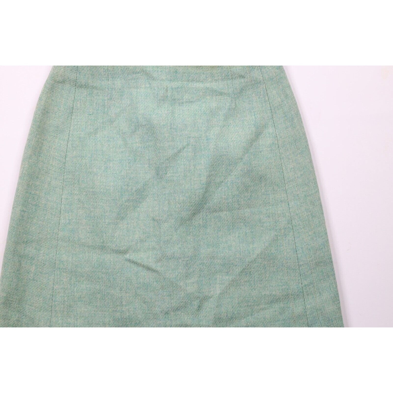 Vintage Vintage 60s 70s Streetwear Wool Tweed Pencil Skirt Size 26" / US 2 / IT 38 - 3 Thumbnail