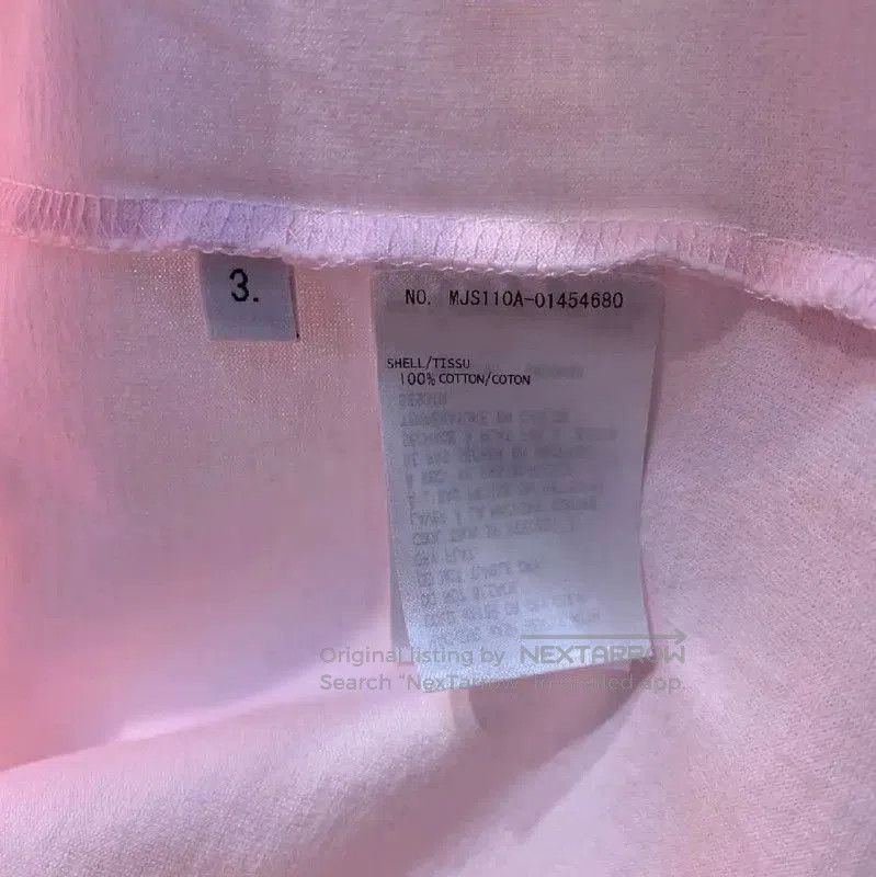 Thom Browne Thom Browne Pink Cotton Men's T-Shirt . Size US M / EU 48-50 / 2 - 4 Thumbnail