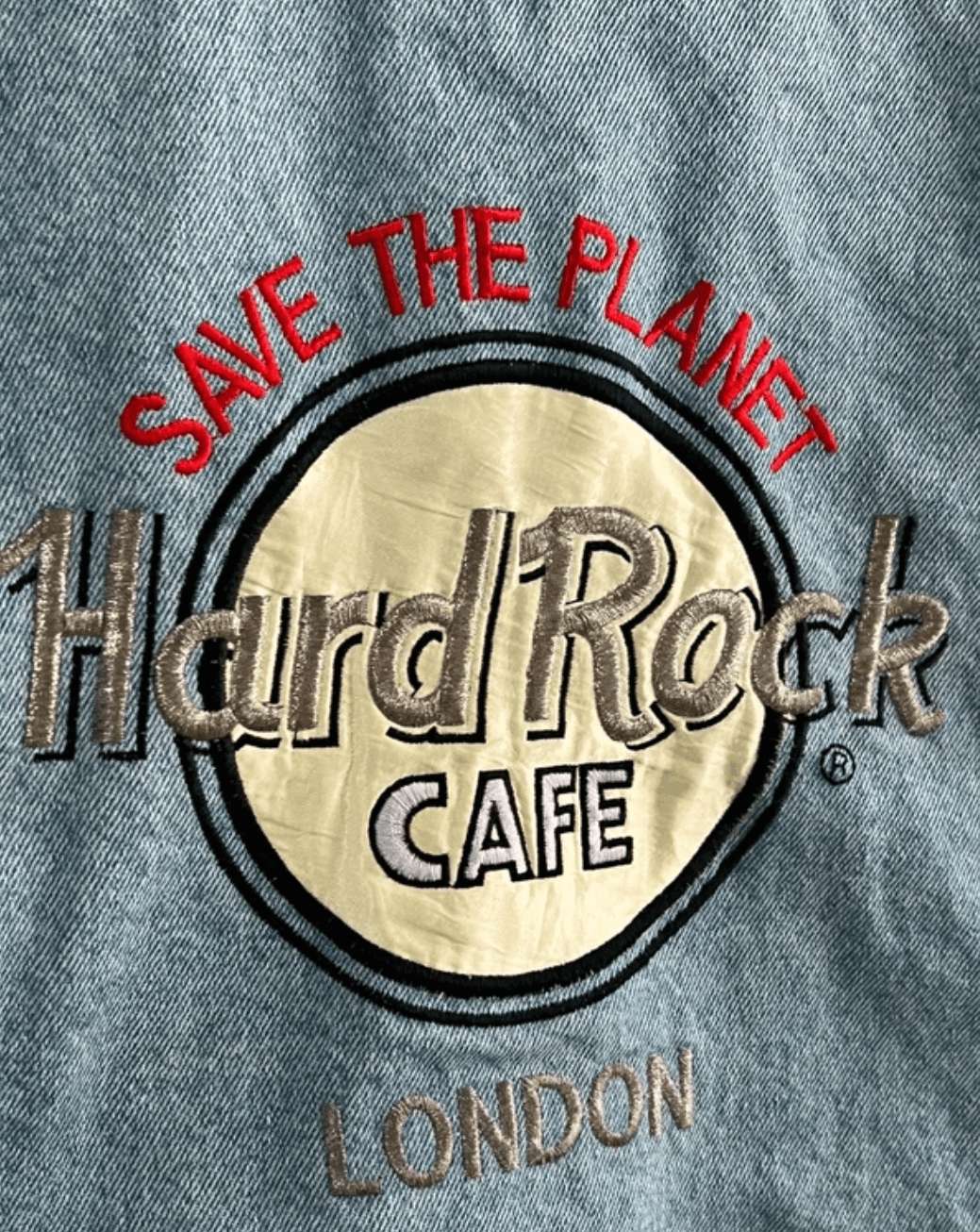 Hard Rock Cafe Vintage Hard Rock Cafe London denim jacket Size US S / EU 44-46 / 1 - 1 Thumbnail