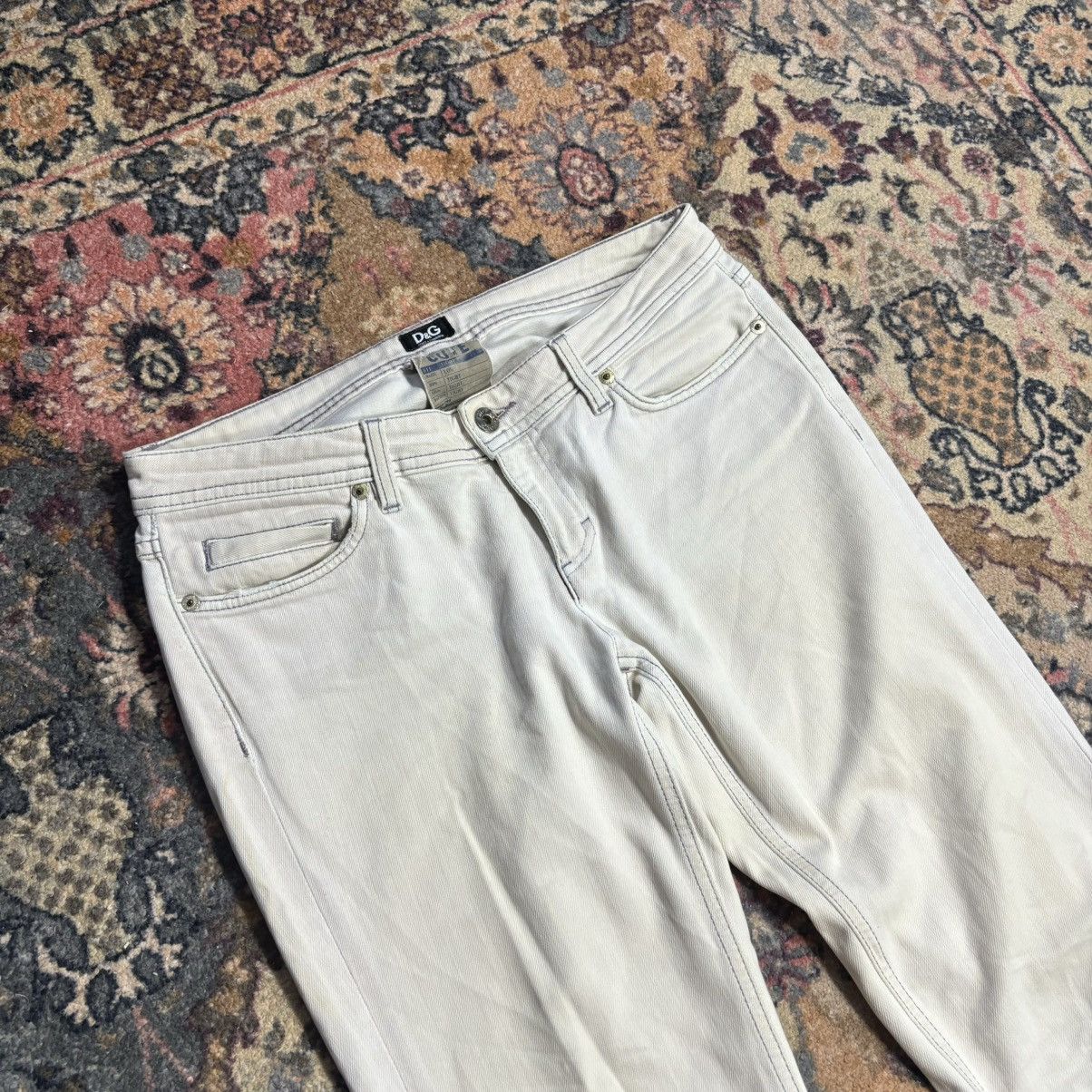 Designer × Dolce & Gabbana × Vintage Dolce Gabbana Beige Casual Pant Slim Fit Aesthetic y2k chief Size US 32 / EU 48 - 3 Thumbnail