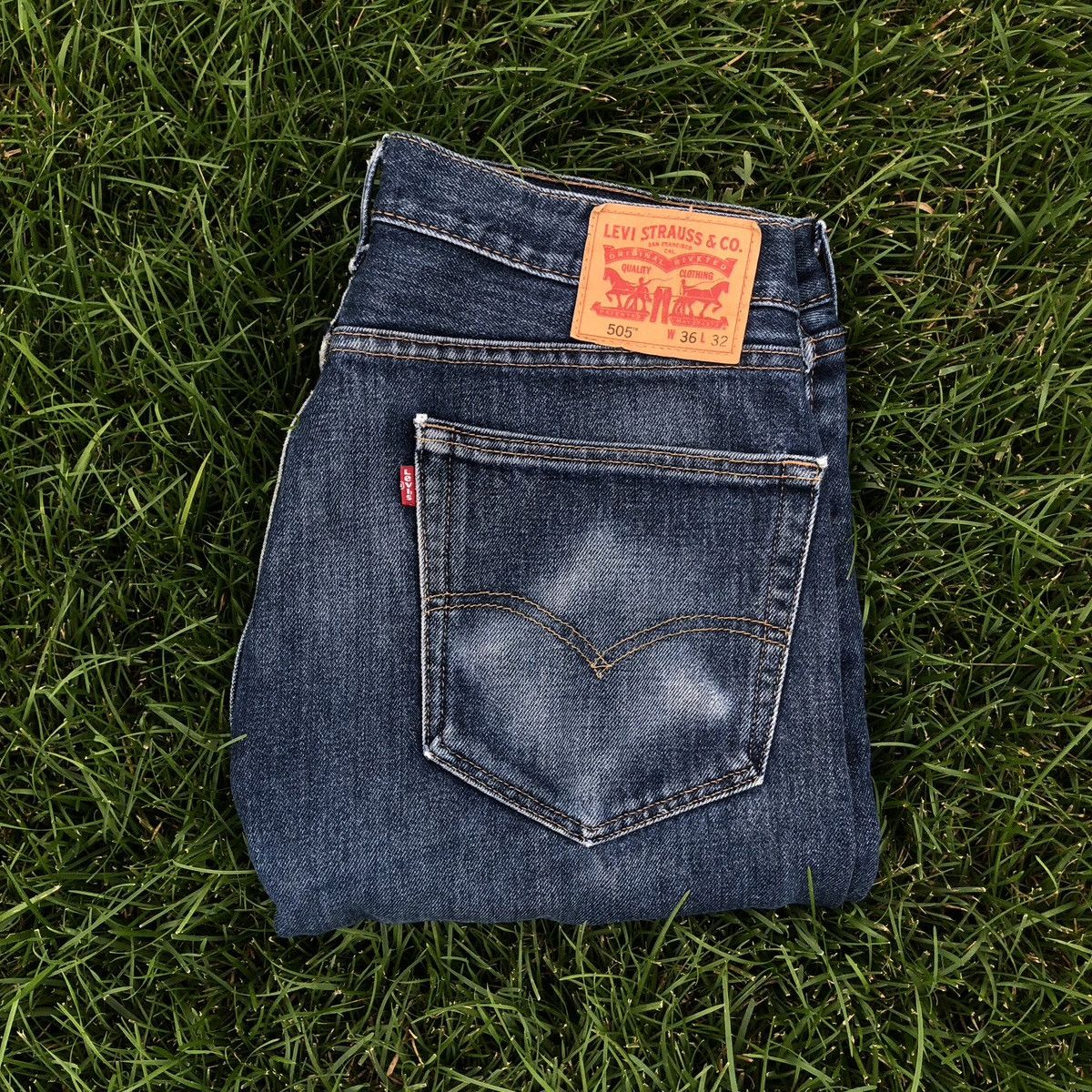Levi's × Levi's Vintage Clothing Levi’s 505 denim jeans Size US 36 / EU 52 - 7 Thumbnail