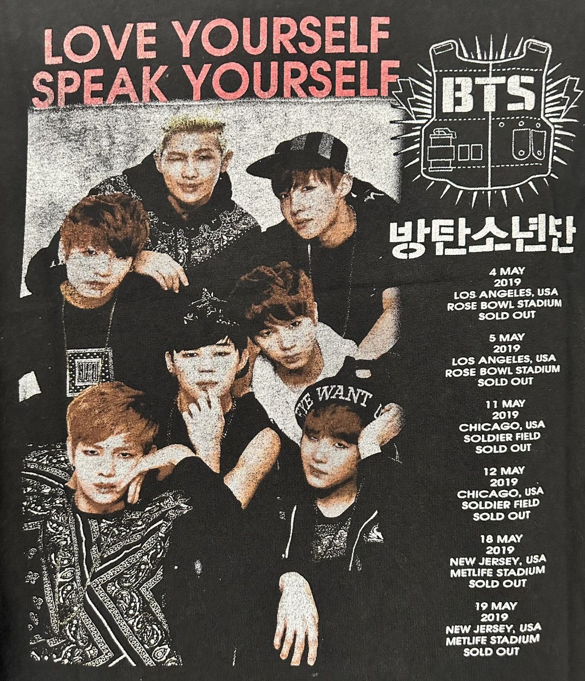 Alstyle BTS Tour shirt Size US S / EU 44-46 / 1 - 10 Thumbnail