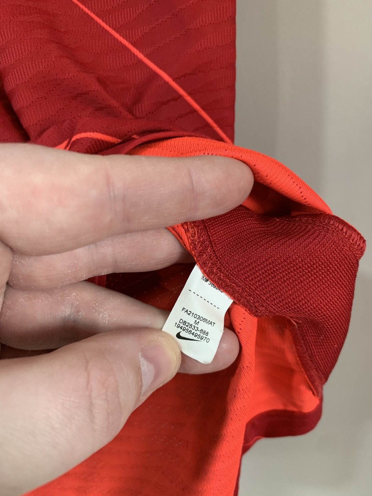Nike Liverpool 2021 Home Football Shirt Player Issue Nike Jersey Size US M / EU 48-50 / 2 - 11 Thumbnail