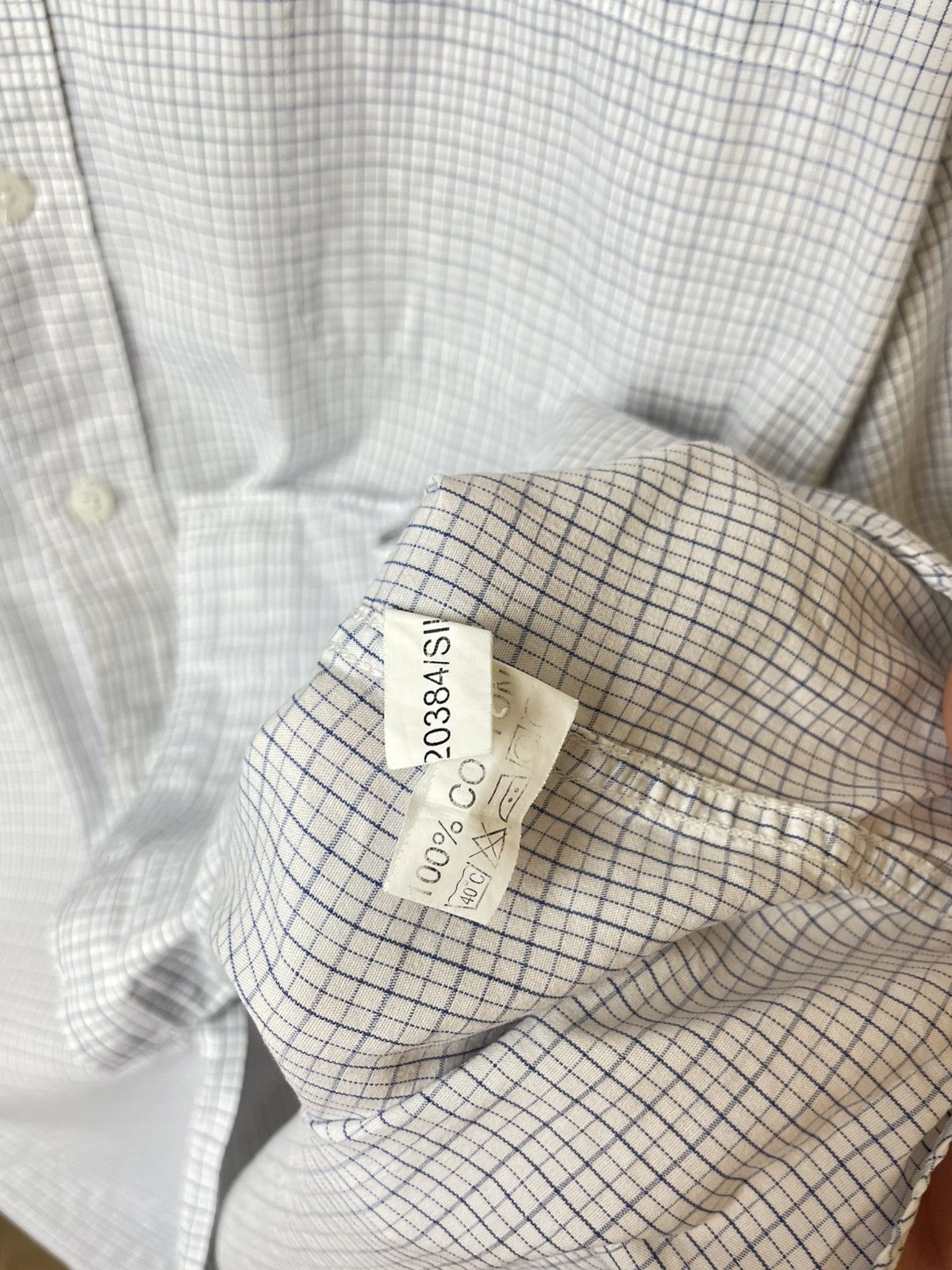 Yves Saint Laurent Vintage YSL Yves Saint Laurent Shirt Button Up Size US L / EU 52-54 / 3 - 10 Thumbnail