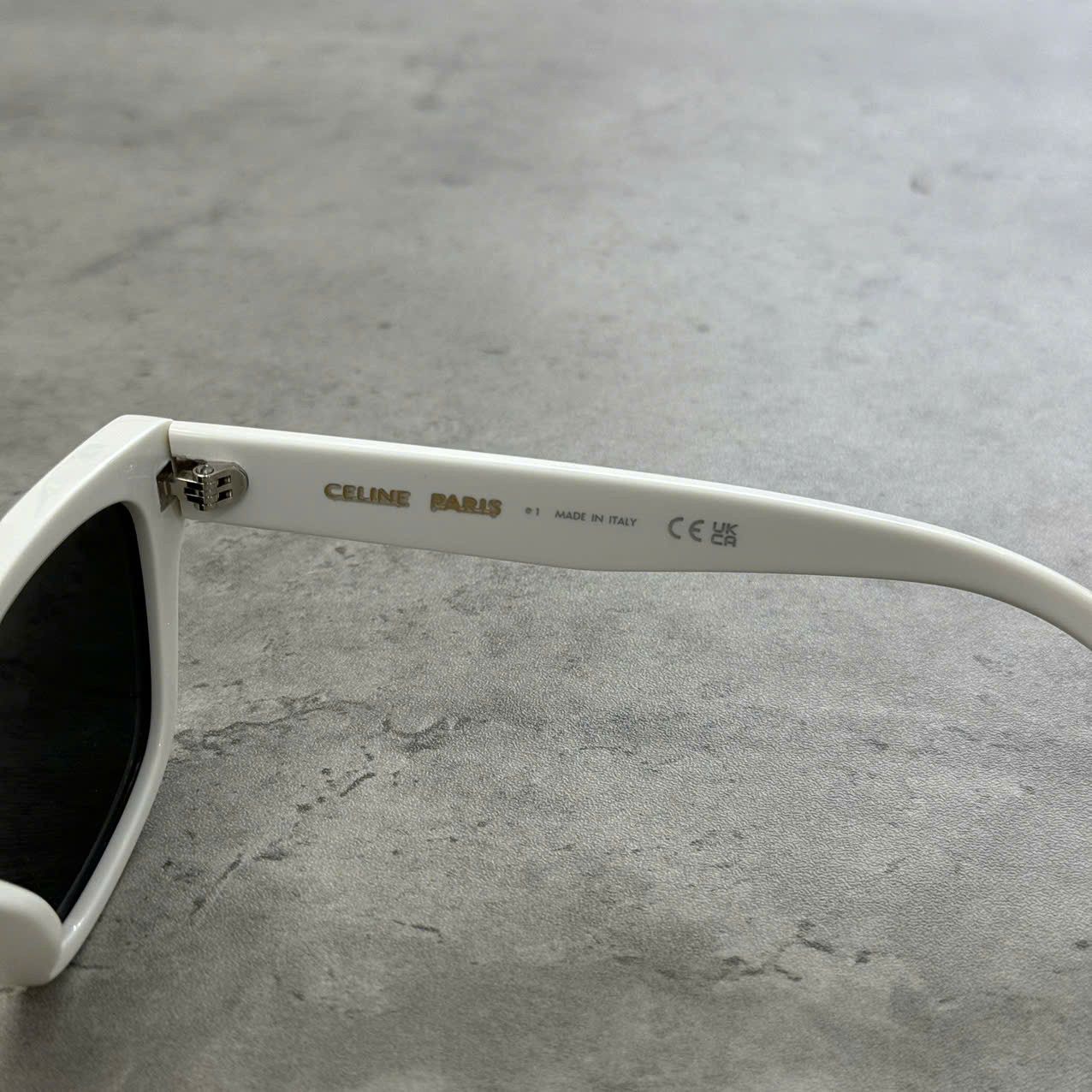 Celine CELINE CL40249U 5525A Sunglasses WHITE Size ONE SIZE - 2 Thumbnail
