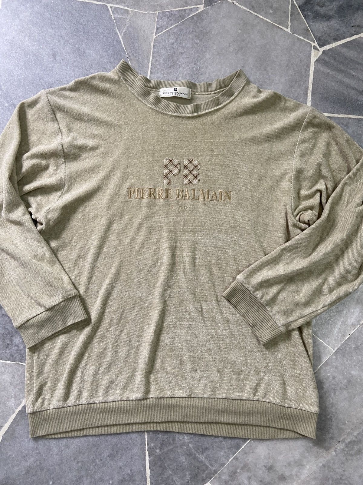 Balmain Pierre Balmain Paris Cashmere Long Sleeve Sweater Size US M / EU 48-50 / 2 - 2 Thumbnail