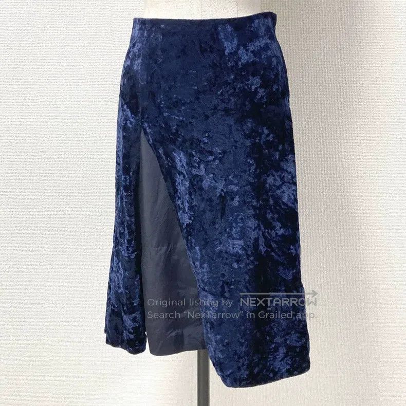 Comme des Garcons Comme Des Garcons size S Velvet Skirt Size 22" - 2 Thumbnail