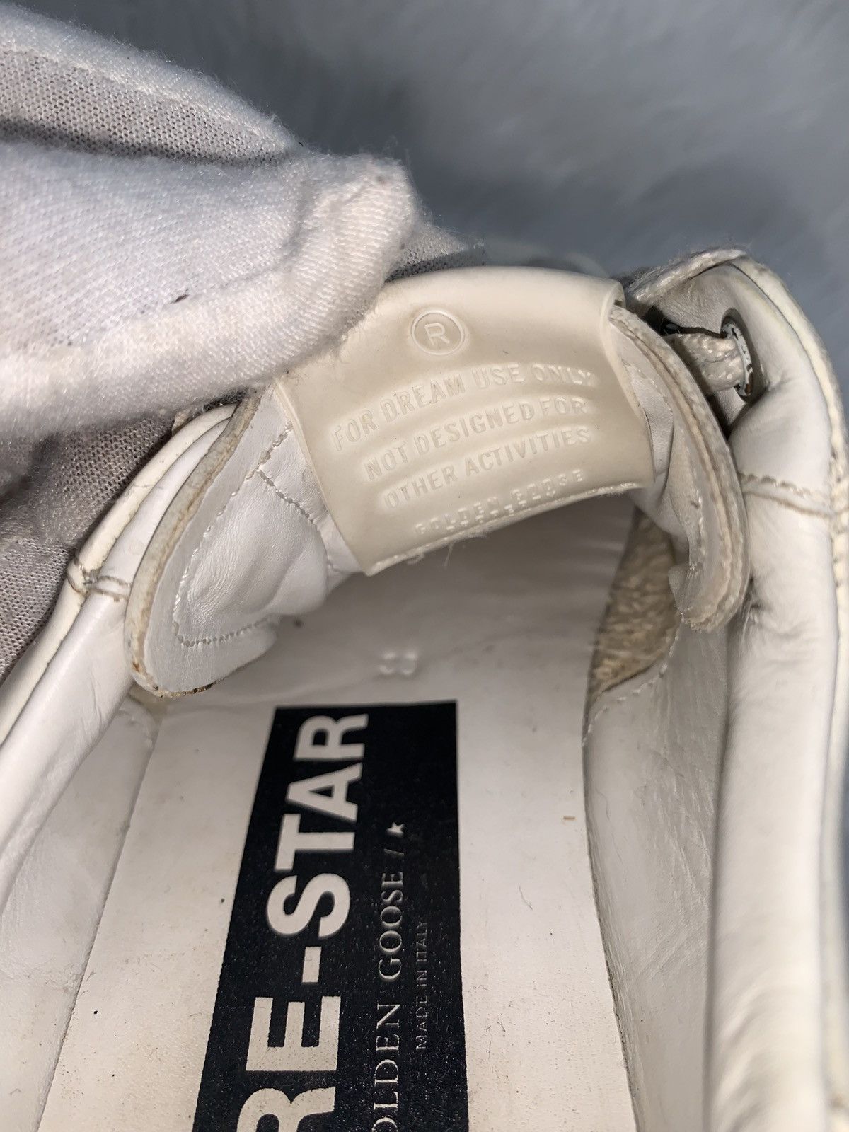 Golden Goose Golden Goose Pure Star Leather Sneakers Size US 6 / IT 36 - 9 Thumbnail