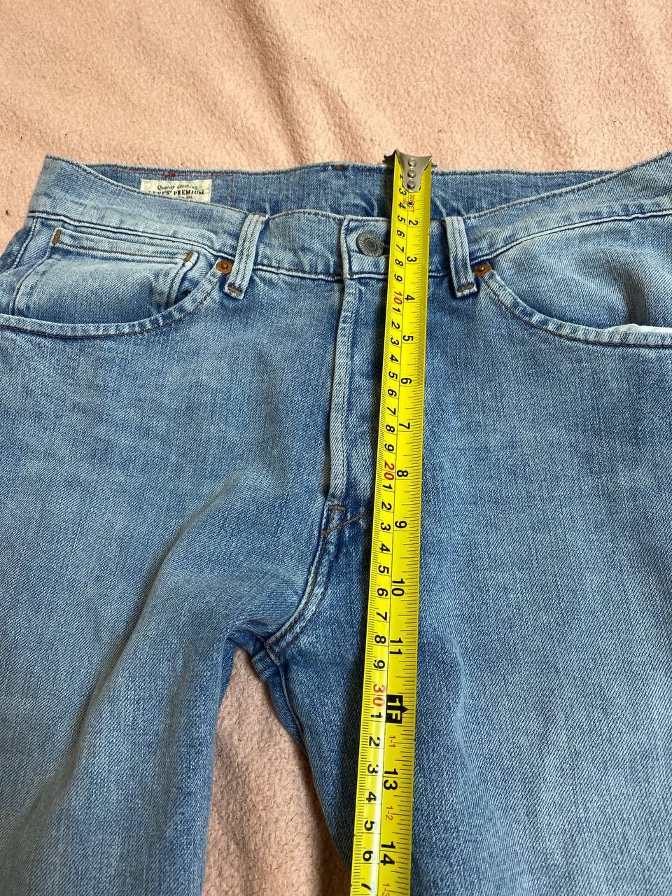 Levi's × Vintage Crazy Vintage Y2K Levis 512 Skinny Destroyed Denim Jeans Size US 29 - 12 Thumbnail