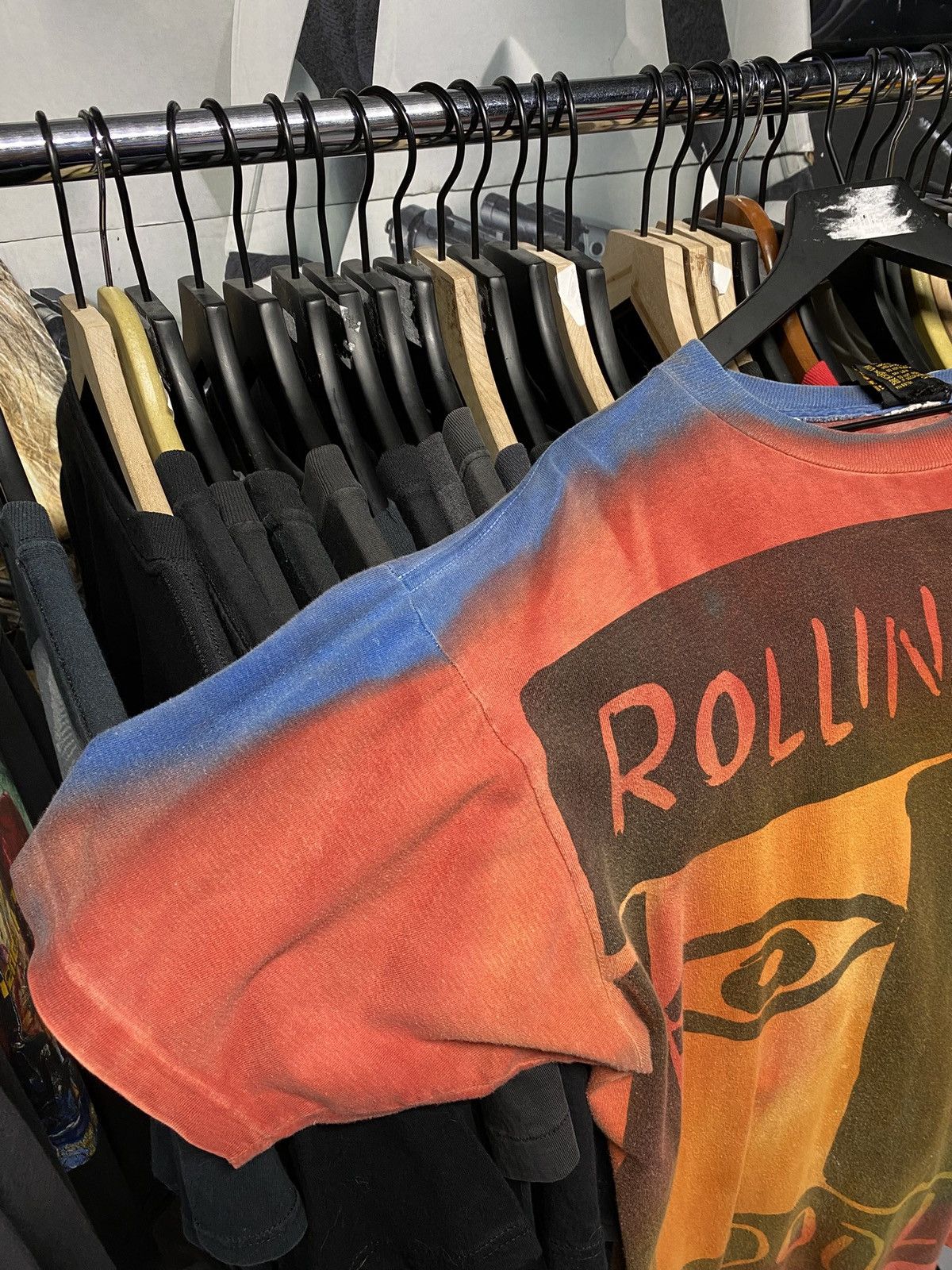 Vintage Vtg 90’s Rolling Stones Voodoo Lounge T-Shirt Tiedye Large Size US M / EU 48-50 / 2 - 5 Thumbnail
