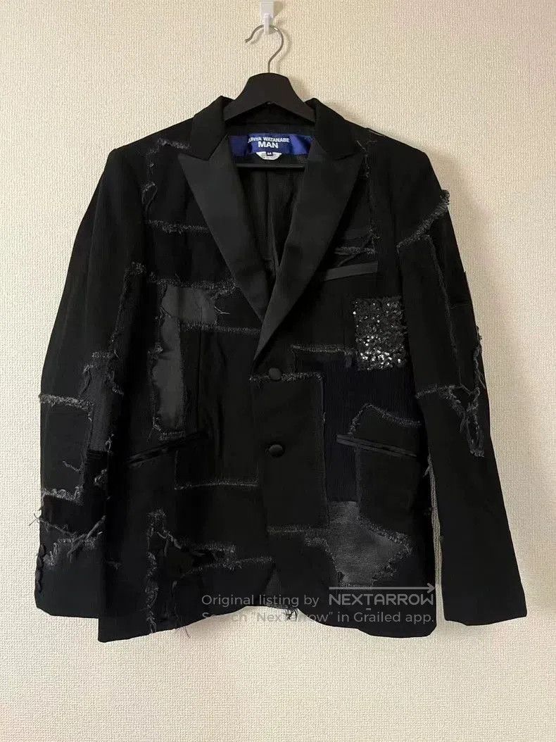 Junya Watanabe Junya Watanabe MAN 25SS Patchwork Blazer. Size US XS / EU 42 / 0 - 4 Thumbnail