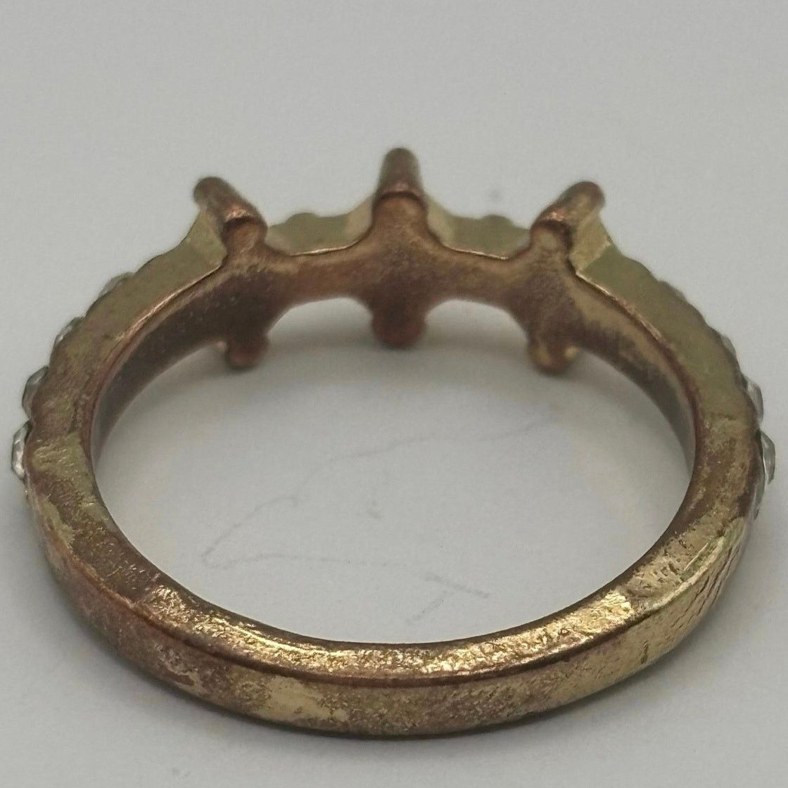 Other Stunning Gold Crystal Ring Size ONE SIZE - 6 Thumbnail