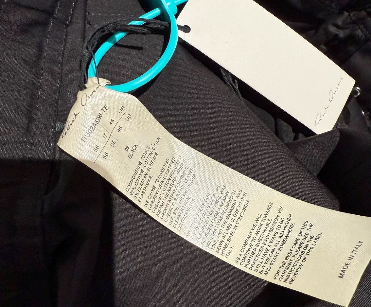 Rick Owens Rick owens mainline TE material drawstring shell pant Size US 40 / EU 56 - 6 Thumbnail