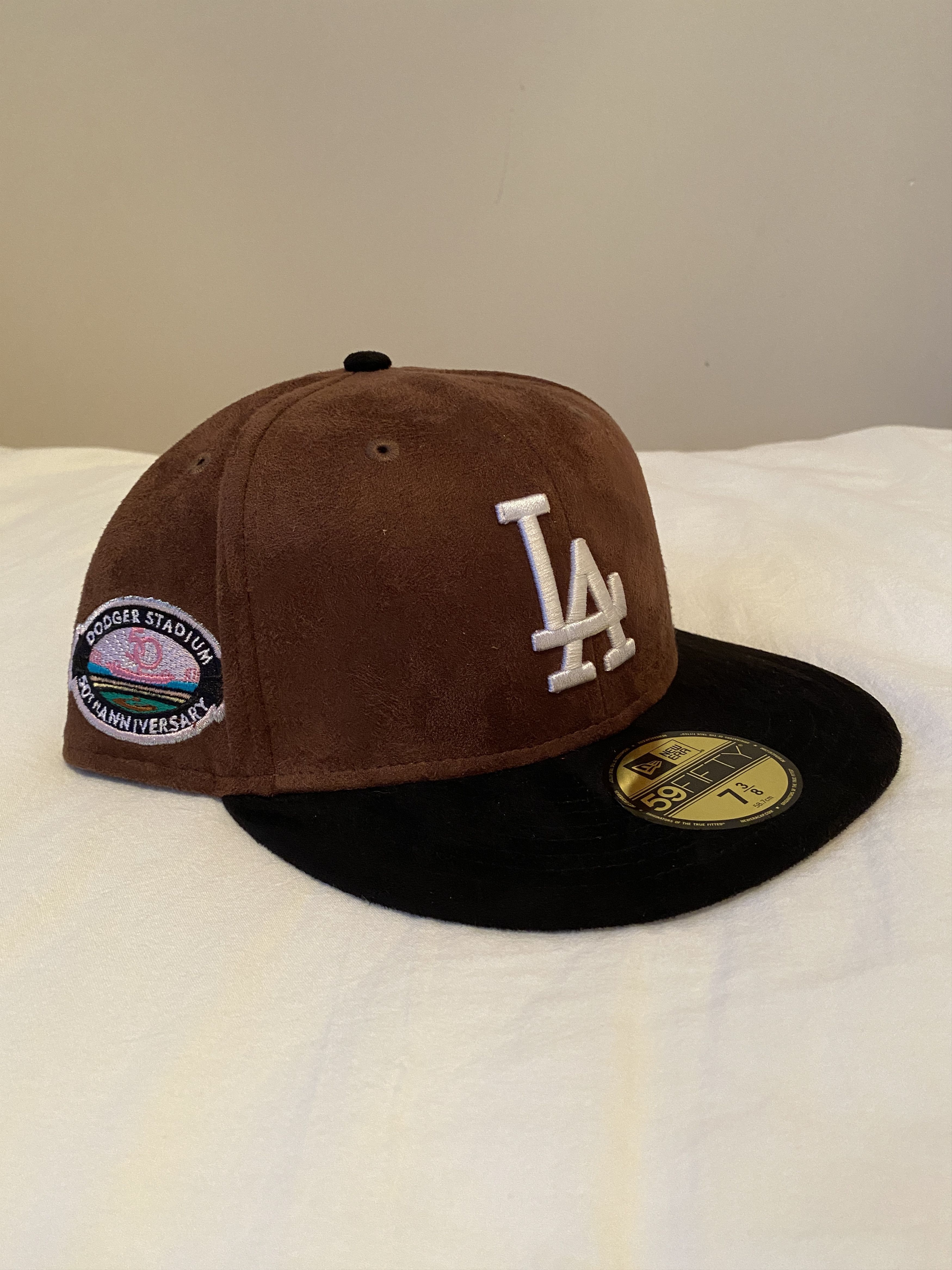 Mag Park Pink Mocha 3.0 Suede LA Dodgers good Fitted