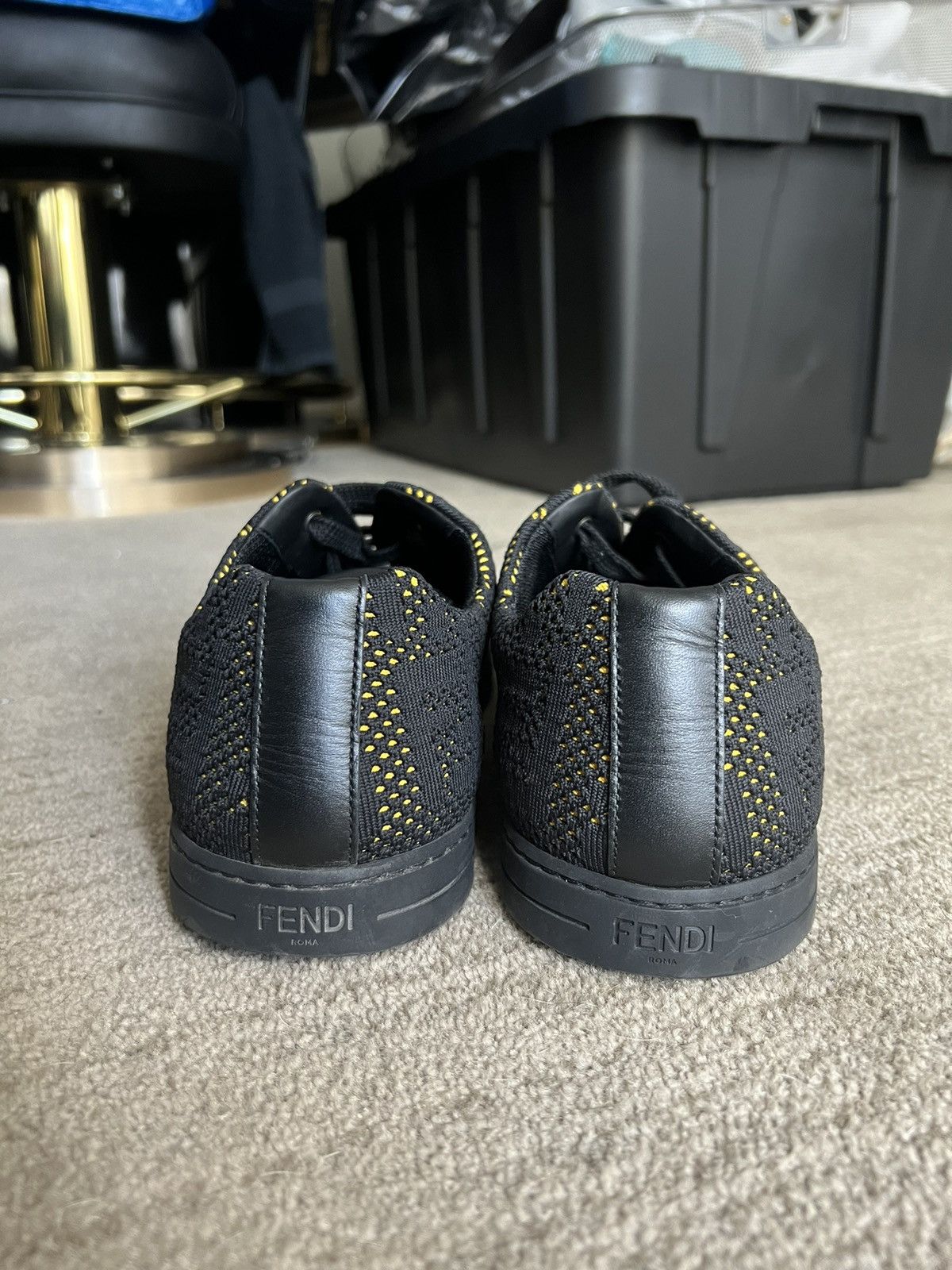Fendi Fendi Mesh Lace-Up Sneakers Size US 8 / EU 41 - 3 Thumbnail