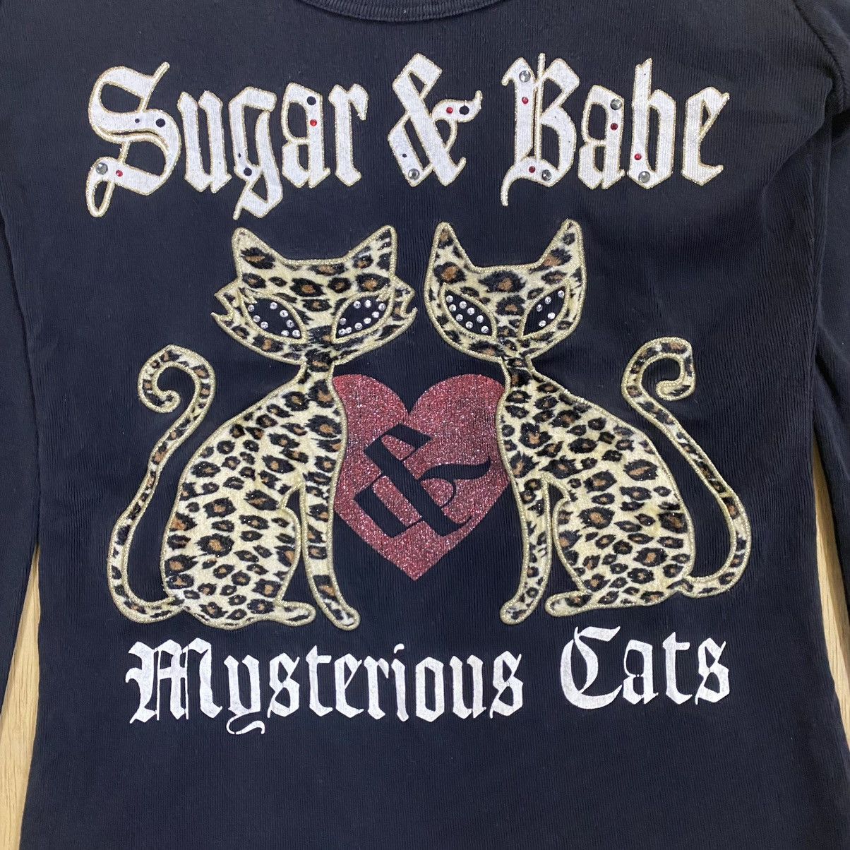 If Six Was Nine Sugar & Babe Big Logo Longsleeve Tee Size S / US 4 / IT 40 - 4 Thumbnail