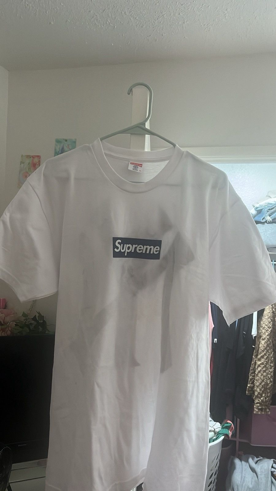 Supreme NYY box logo
