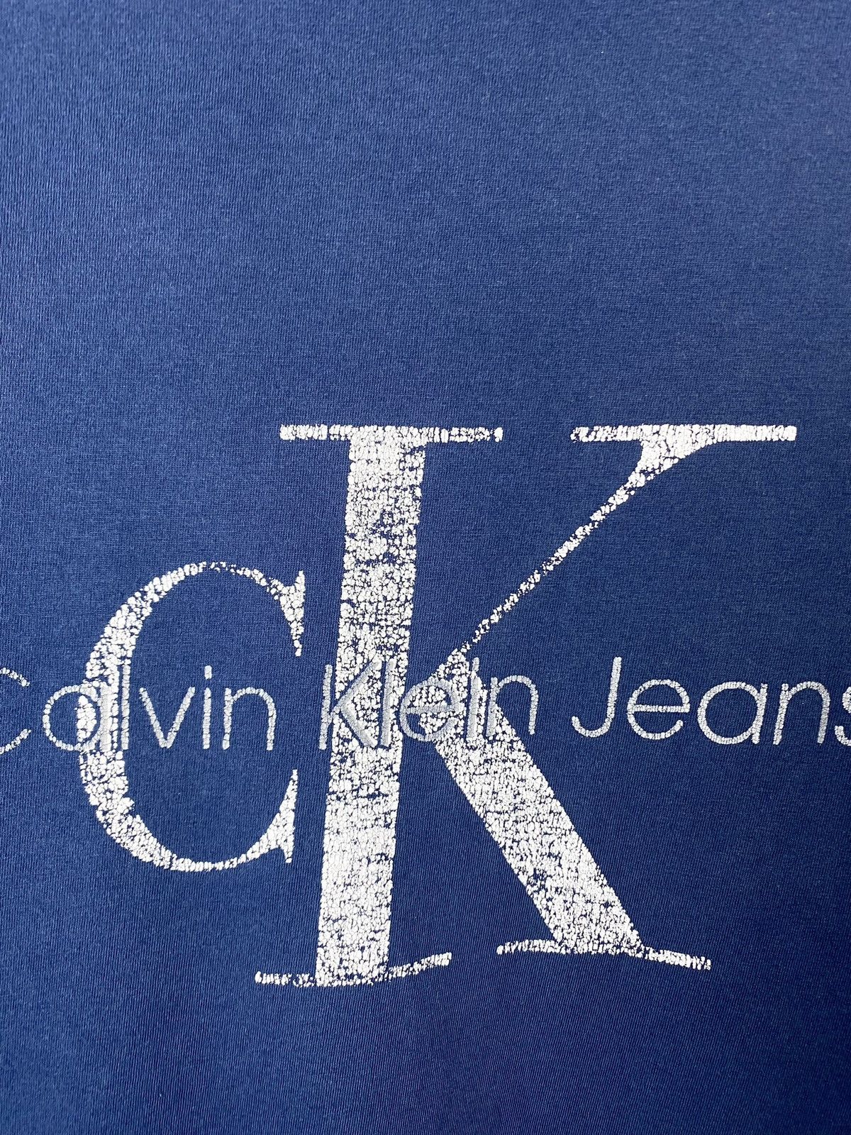 Calvin Klein 205W39NYC Vintage 1980’s Archive Calvin Klein T Shirt Hype Size US L / EU 52-54 / 3 - 3 Thumbnail