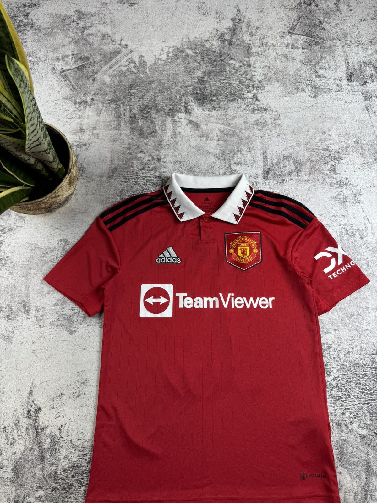 Adidas #10 Rashford Manchester United 2021 MU Men’s Soccer Football Shirt Jersey Polo Size US S / EU 44-46 / 1 - 6 Thumbnail
