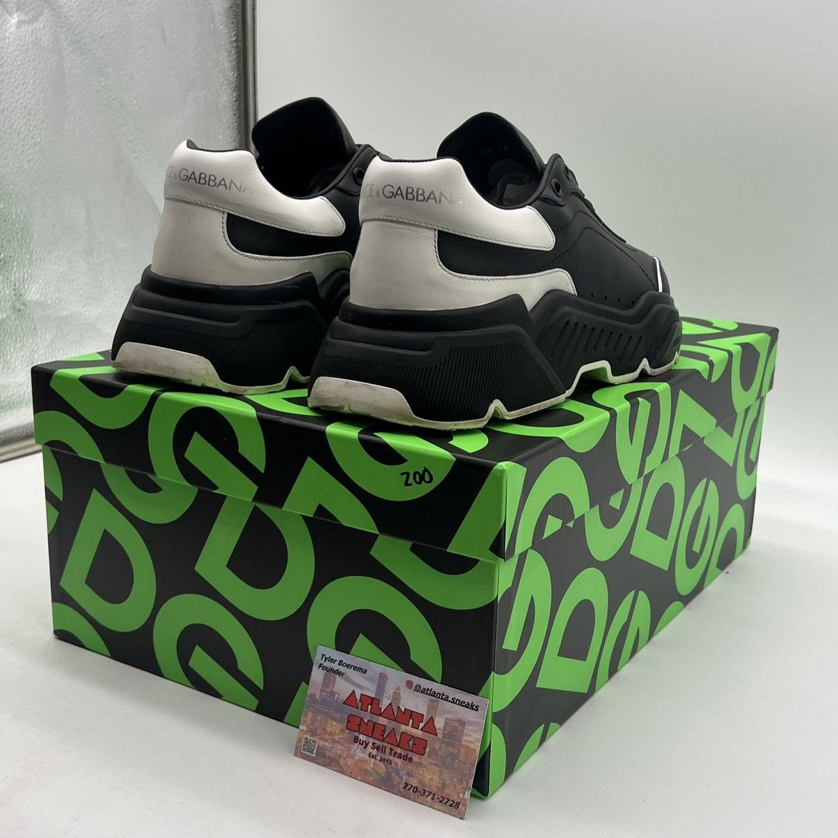 Dolce & Gabbana Dolce & Gabbana Daymaster Black White Size US 7 / EU 40 - 5 Thumbnail