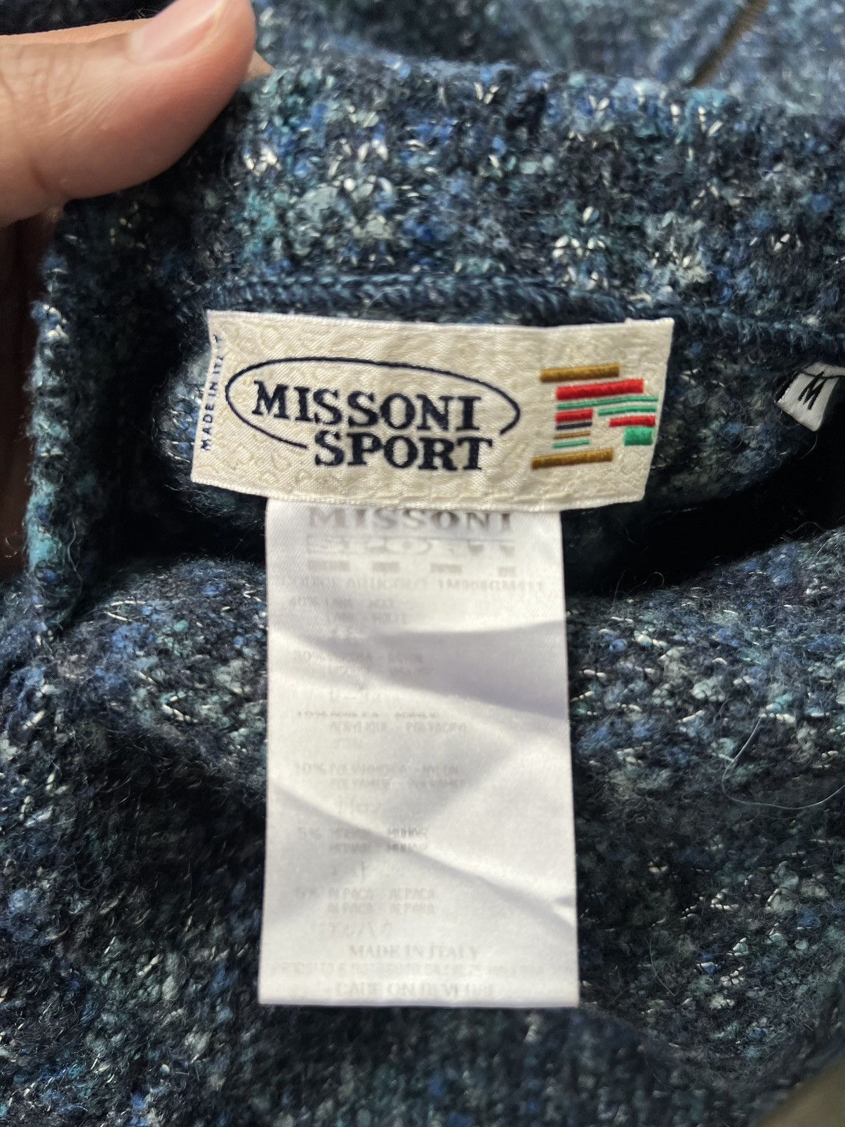Missoni Missoni Sport Wool Halfzip Size US M / EU 48-50 / 2 - 11 Thumbnail
