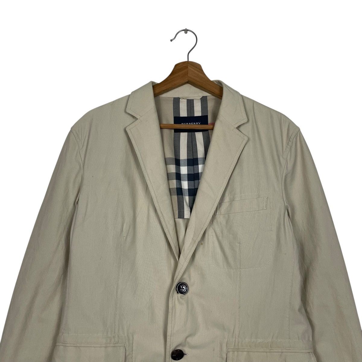 Burberry Burberry London Blazer Jacket Size US M / EU 48-50 / 2 - 2 Thumbnail