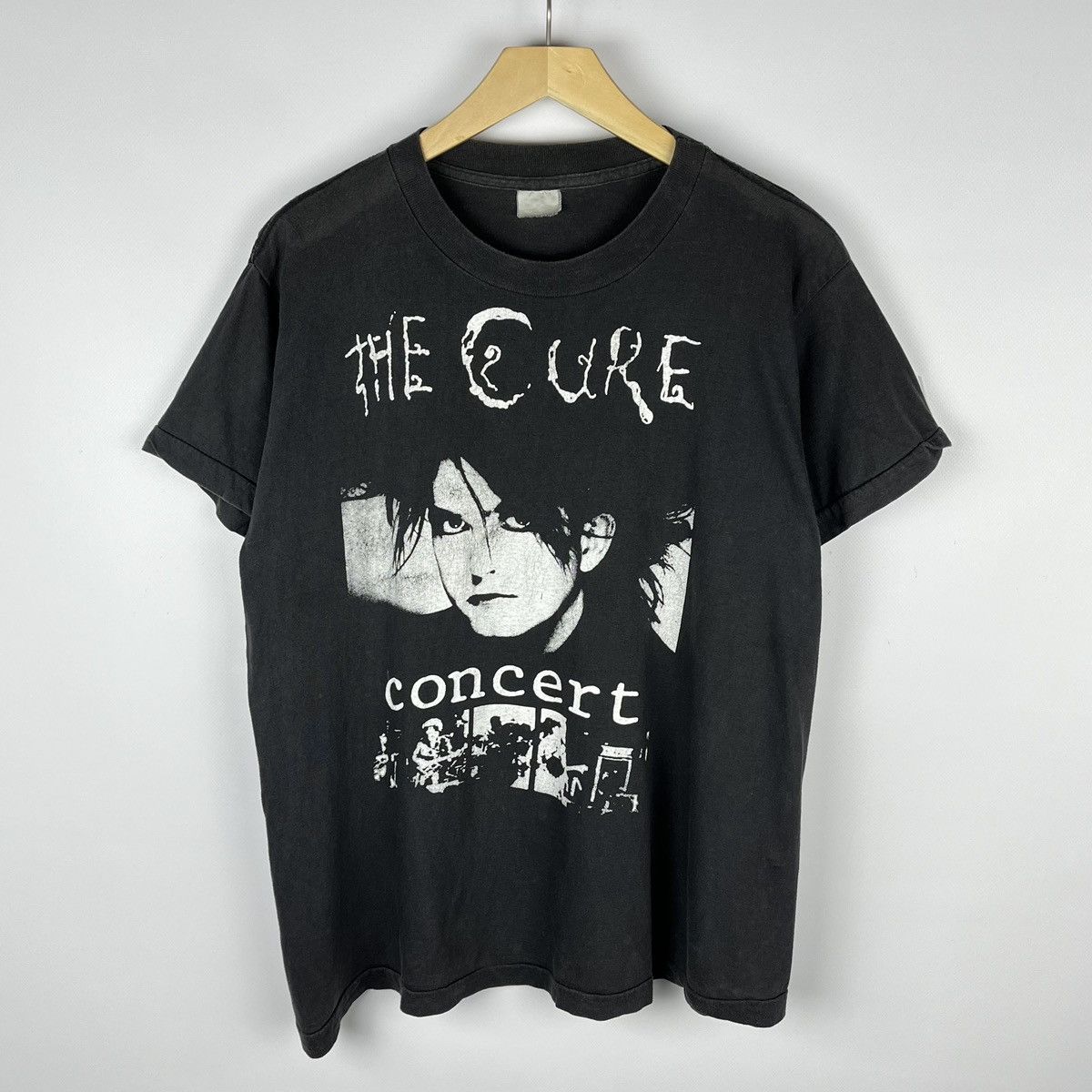 Band Tees Vintage The Cure Robert Smith concert rare tee 80’s Size US M / EU 48-50 / 2 - 1 Thumbnail