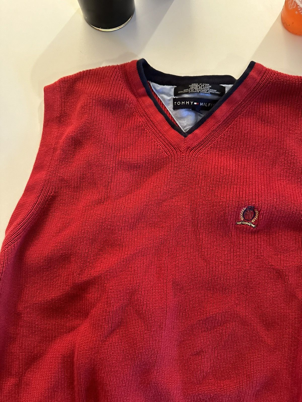 Tommy Hilfiger × Vintage Tommy Hilfiger Sweater Vest Size US M / EU 48-50 / 2 - 4 Thumbnail