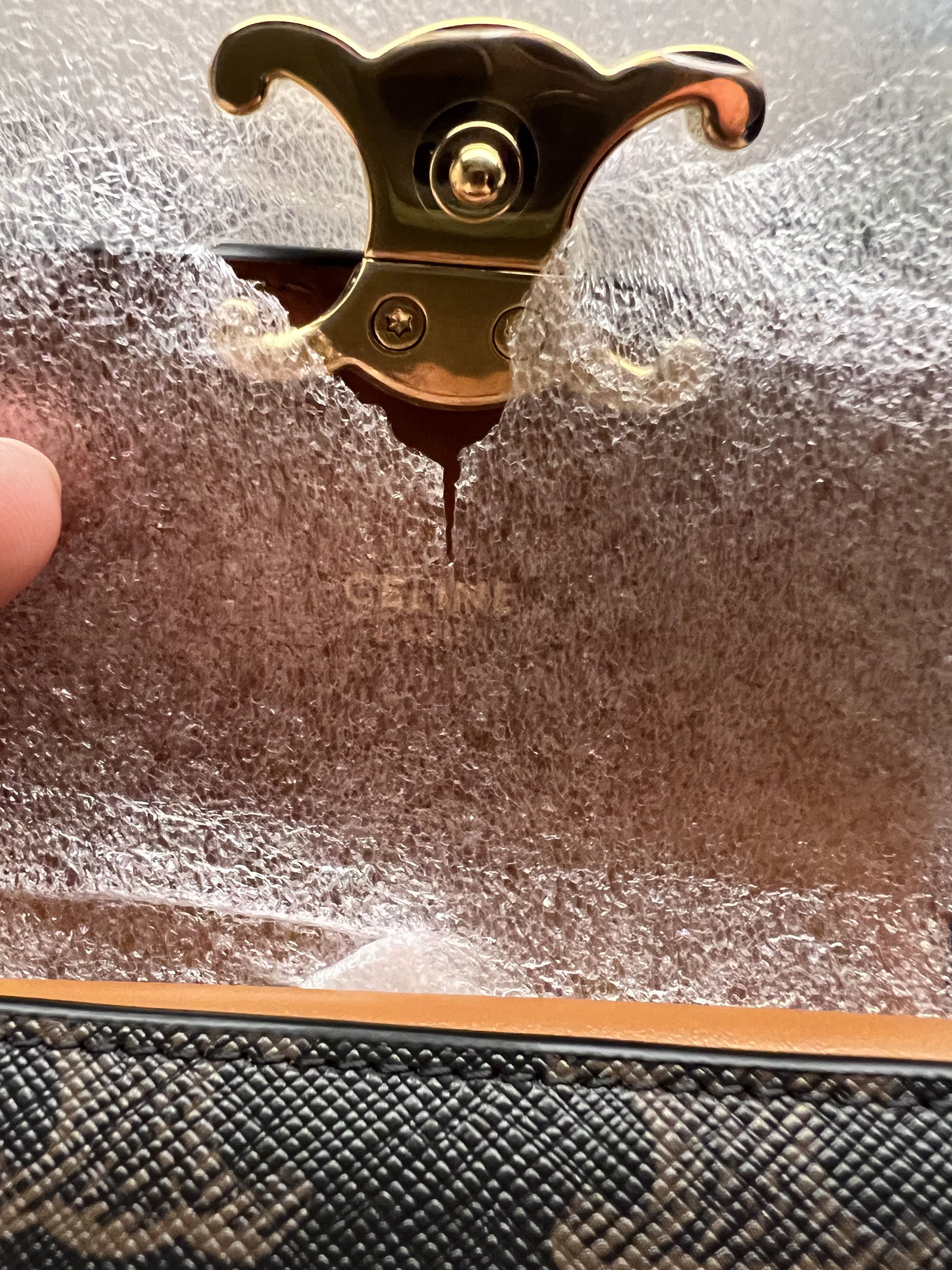Celine Celine Small Flap Triomphe Wallet Size ONE SIZE - 5 Thumbnail
