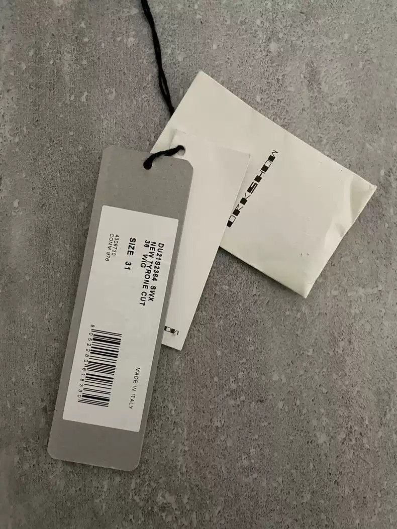 Rick Owens Rick Owens Wax trousers brushed with wax jeans Size US 31 - 6 Thumbnail