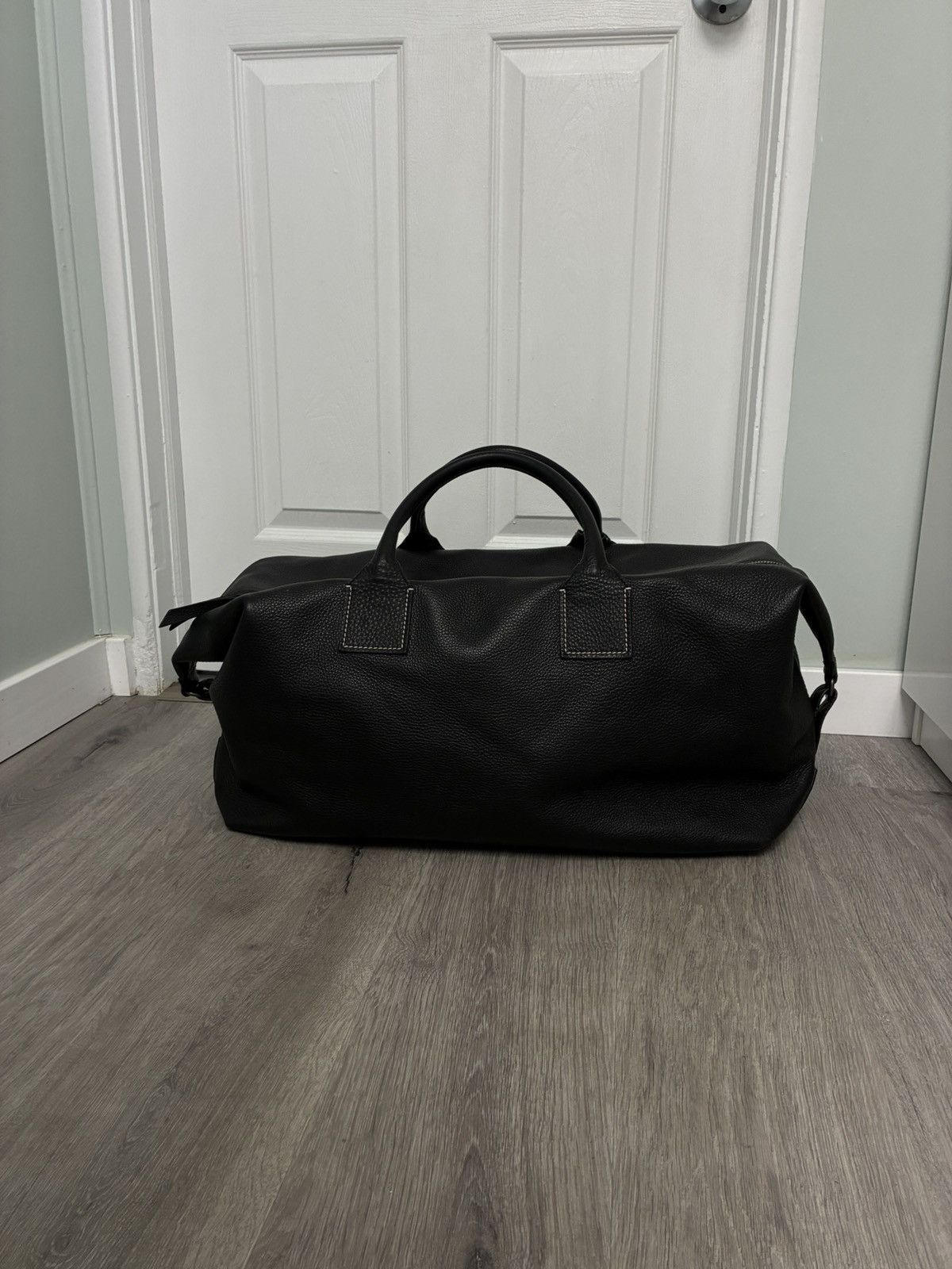 John Varvatos Vachetta Leather Duffle Bag Size ONE SIZE - 13 Thumbnail