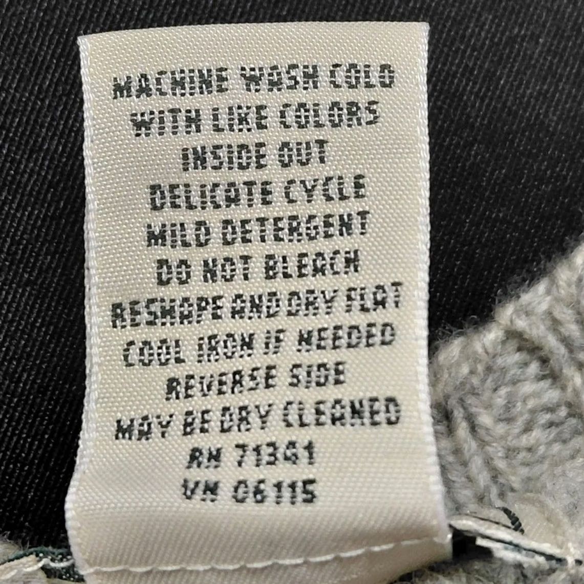 Vintage L.L.Bean Vest Womens M Gray Lambswool Knit Solid Sleeveless Size Size M / US 6-8 / IT 42-44 - 5 Thumbnail