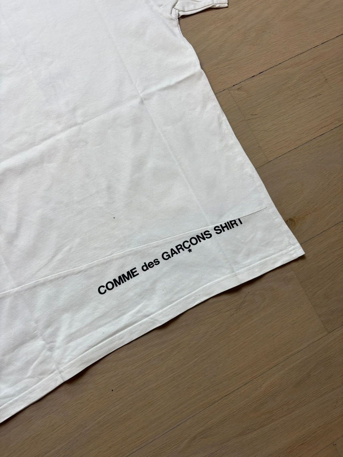 Comme des Garcons SHIRT × Supreme Supreme X comme des garçons shirt box logo white Size US M / EU 48-50 / 2 - 9 Thumbnail