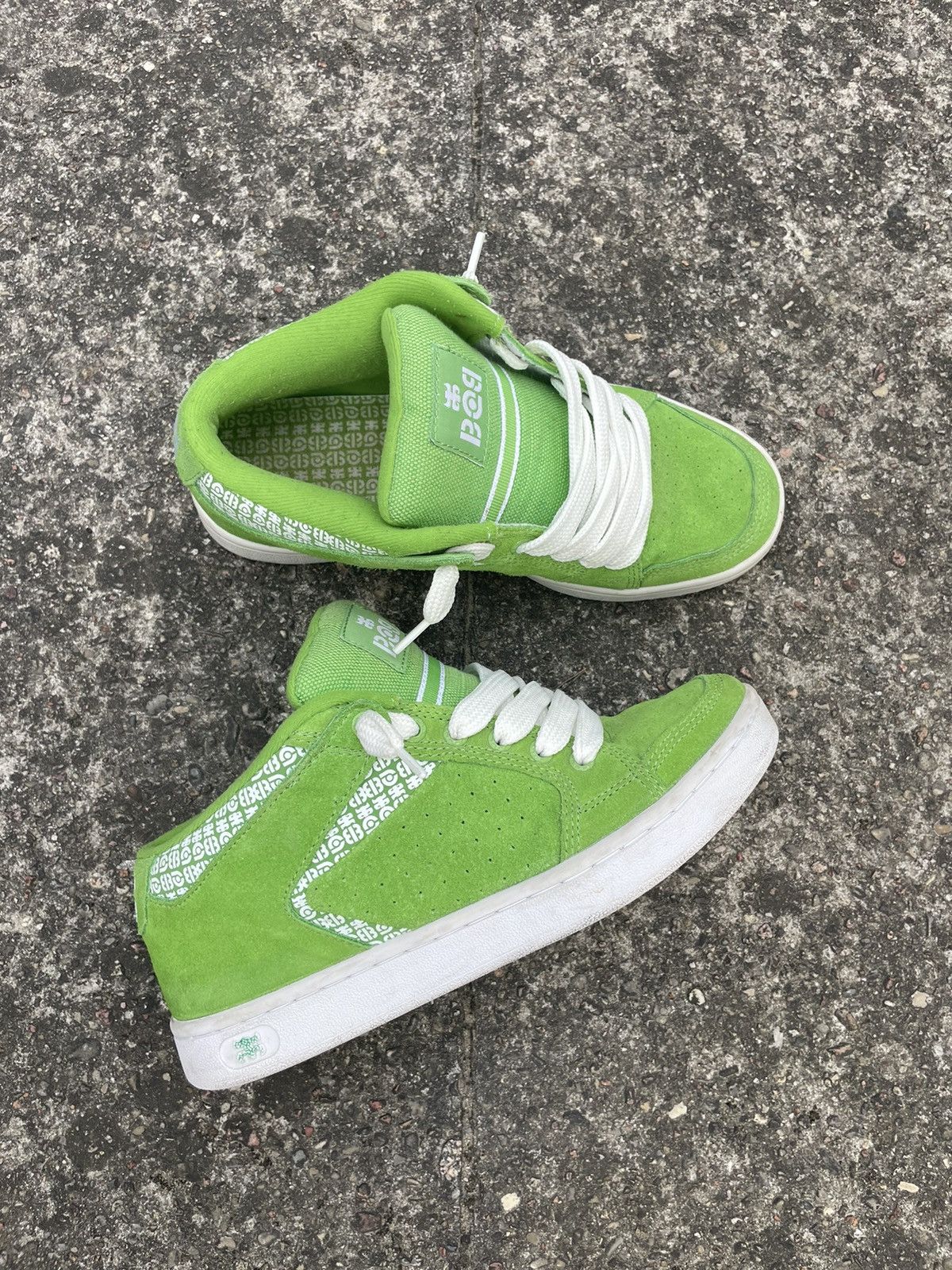 image of Ipath Skate Shoes in Green, Men's (Size 8)