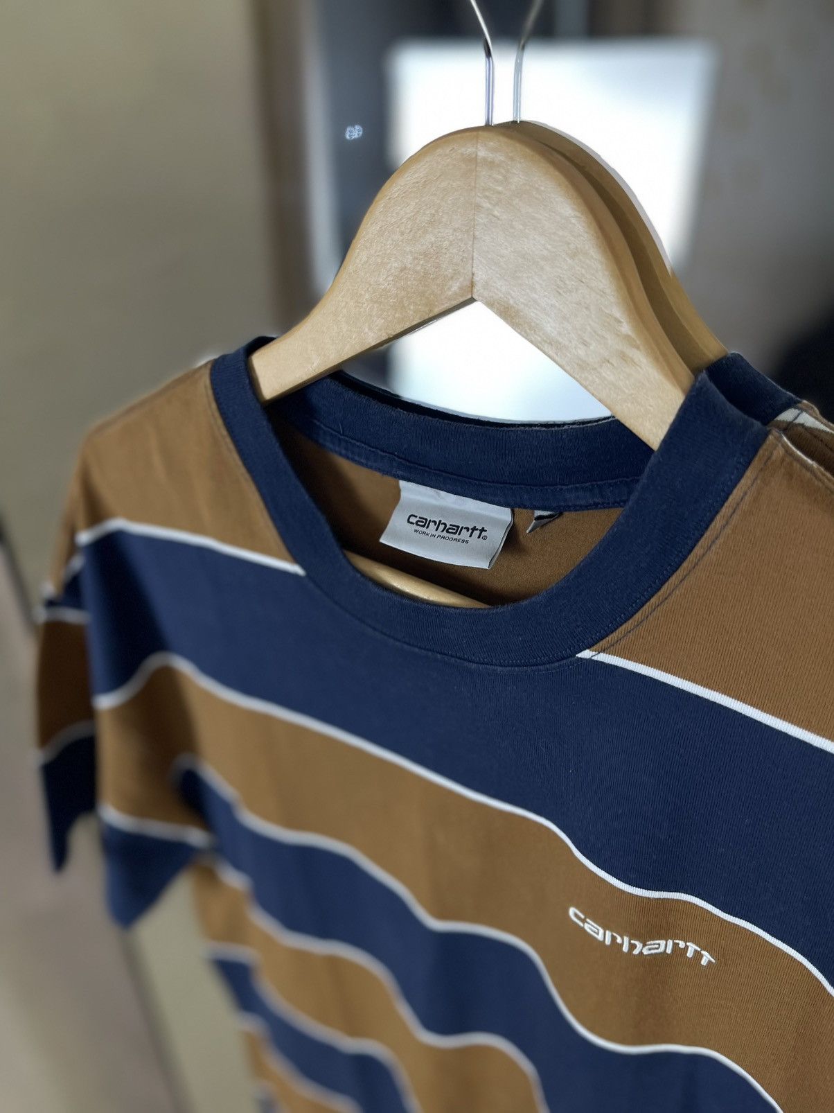 Carhartt Carhartt WIP Quinby Striped Tee Boxy Fit Organic Cotton Size US S / EU 44-46 / 1 - 3 Thumbnail