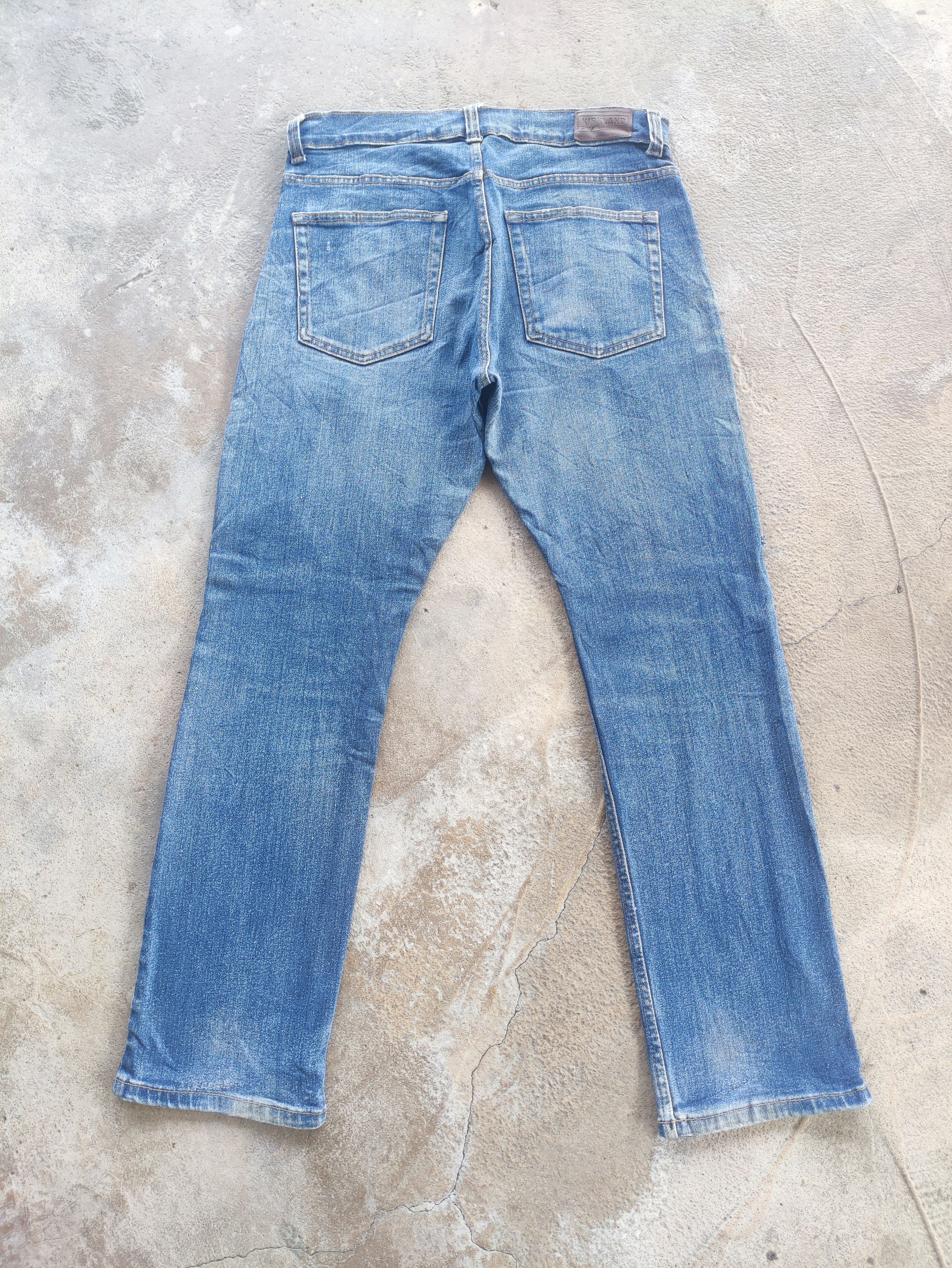 Kirkland Signature Vintage Kirkland Brand Distressed Faded Denim Pants Size US 33 - 9 Thumbnail