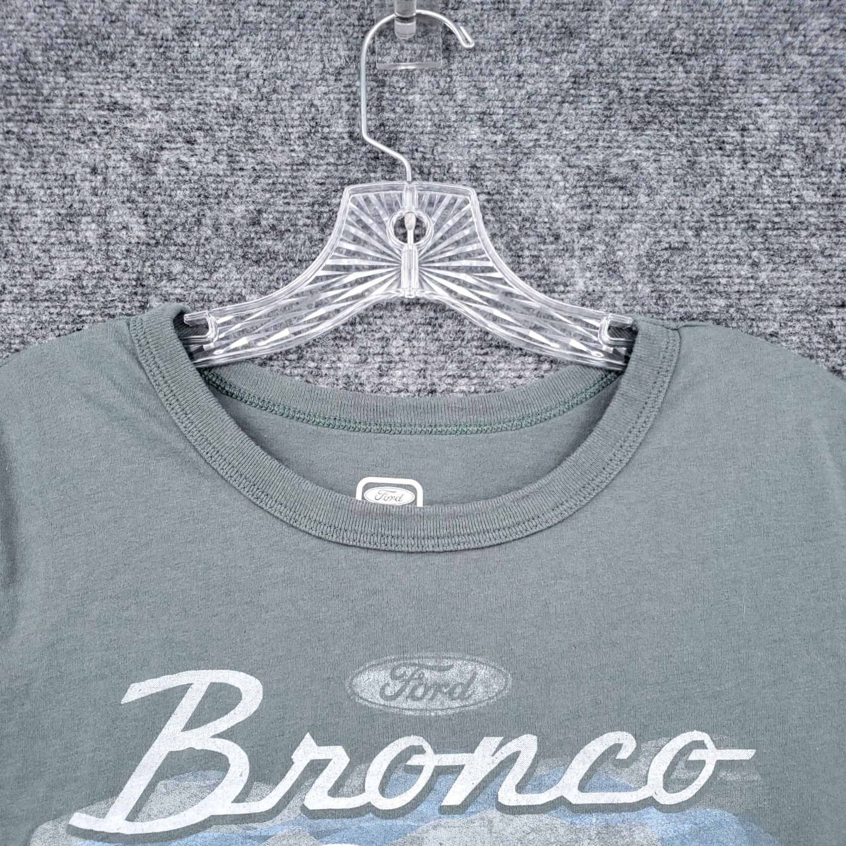 Ford Ford Ford Bronco T Shirt Mens S Small Green Road Car Graphic Print Short Sleeve Tee Size US S / EU 44-46 / 1 - 3 Thumbnail