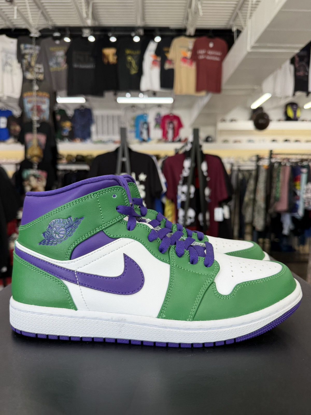 Jordan Brand Jordan 1 Mid Incredible Hulk Size 8.5 (2020) Size US 8.5 / EU 41-42 - 6 Thumbnail