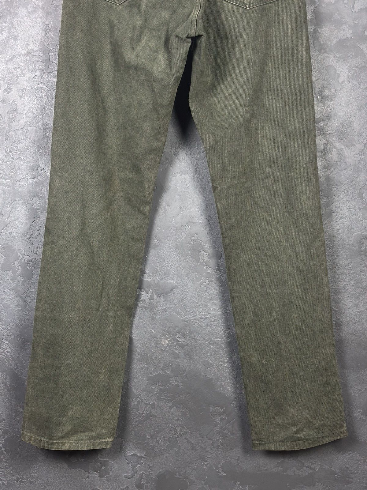 Versace × Versace Jeans Couture × Vintage Vintage 90s Versace Jeans Couture Washed Luxury Denim Jeans Size US 33 - 8 Thumbnail