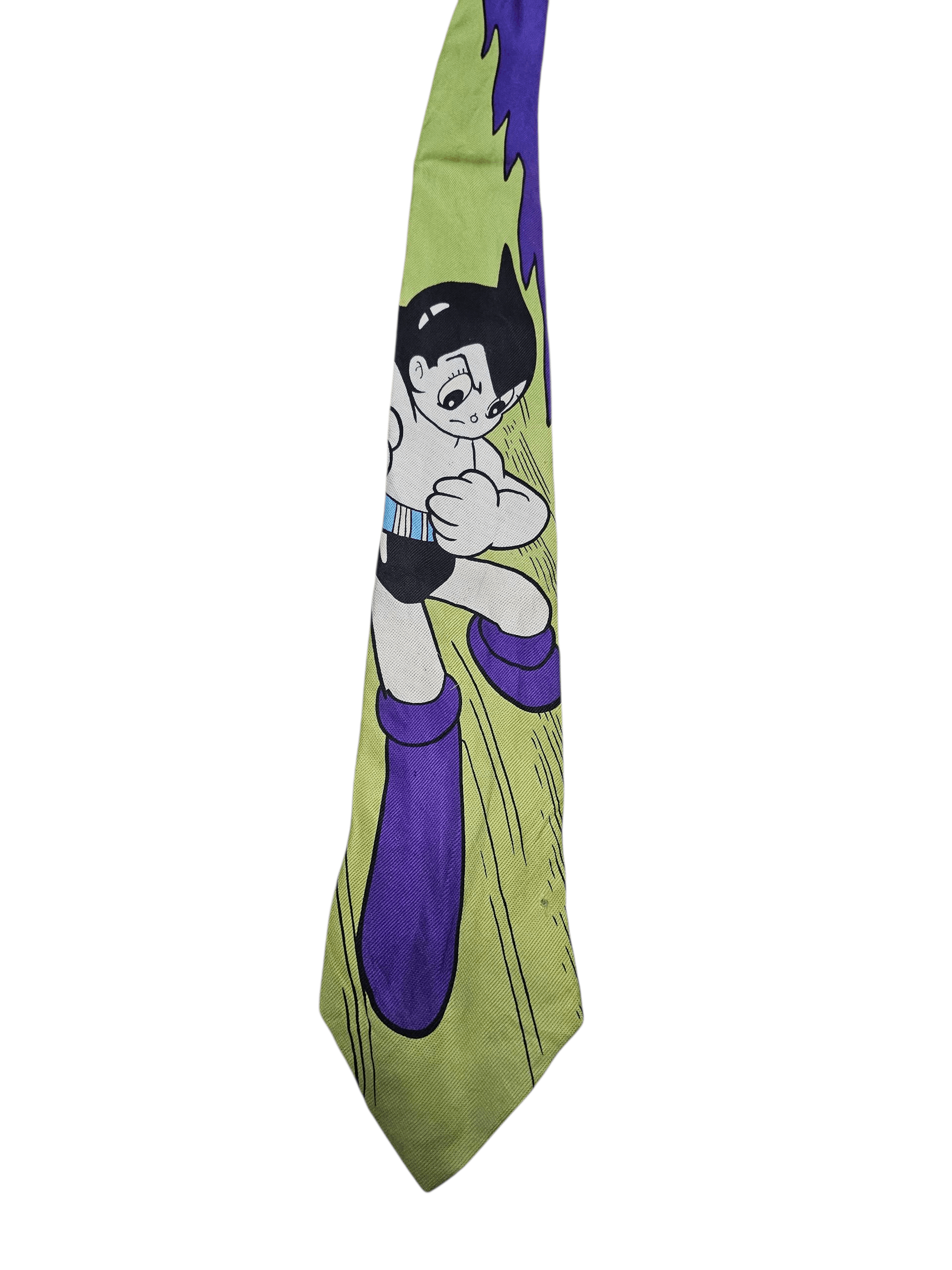 Yohji Yamamoto Yohji Yamamoto Astro Boy Tezuka Silk Tie Size ONE SIZE - 1 Thumbnail