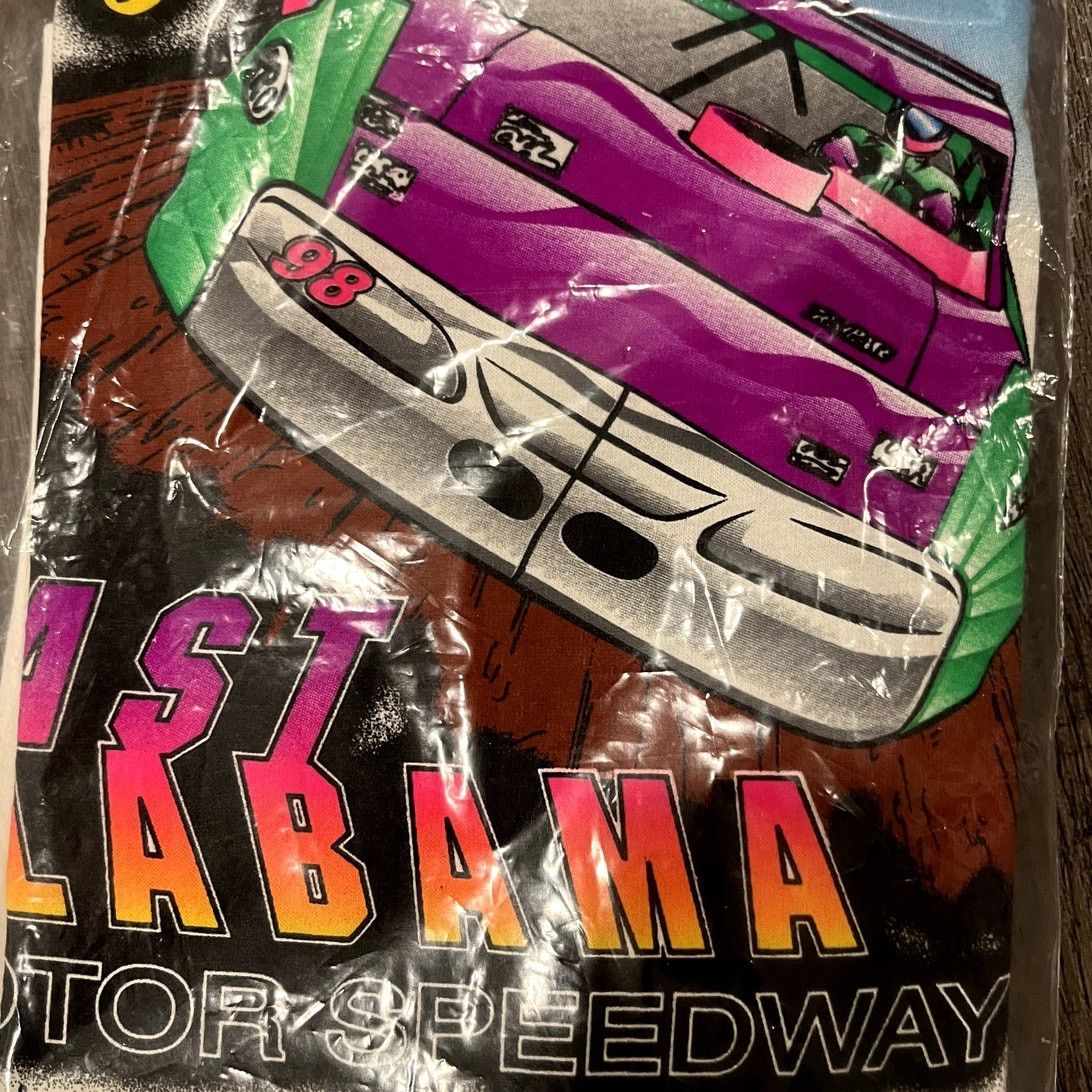 Supreme Deadstock 90s Neon Racing Retro Streetwear TEE Size US L / EU 52-54 / 3 - 3 Thumbnail