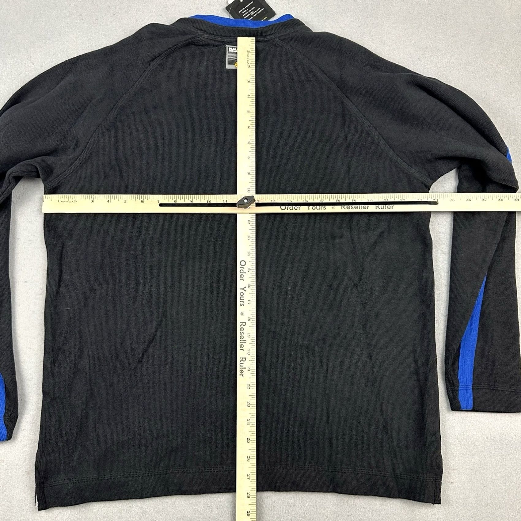Nautica VINTAGE Nautica Sweater Mens Large Black Crewneck Knit Pullover Logo Casual Y2K Deadstock Size US L / EU 52-54 / 3 - 5 Thumbnail