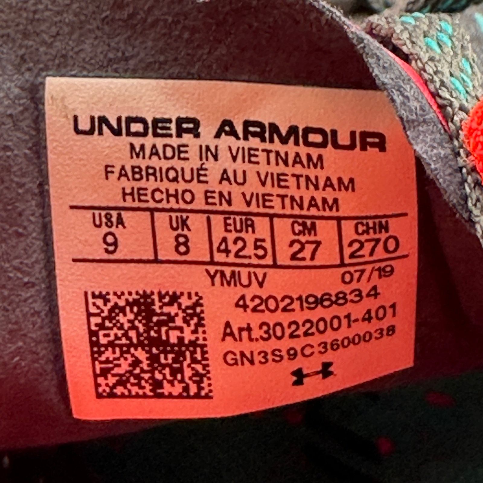 Under Armour UNDER ARMOUR Brigade XC Low Spiked Track Shoes Sz 9 3022001 Size US 9 / EU 42 - 6 Thumbnail
