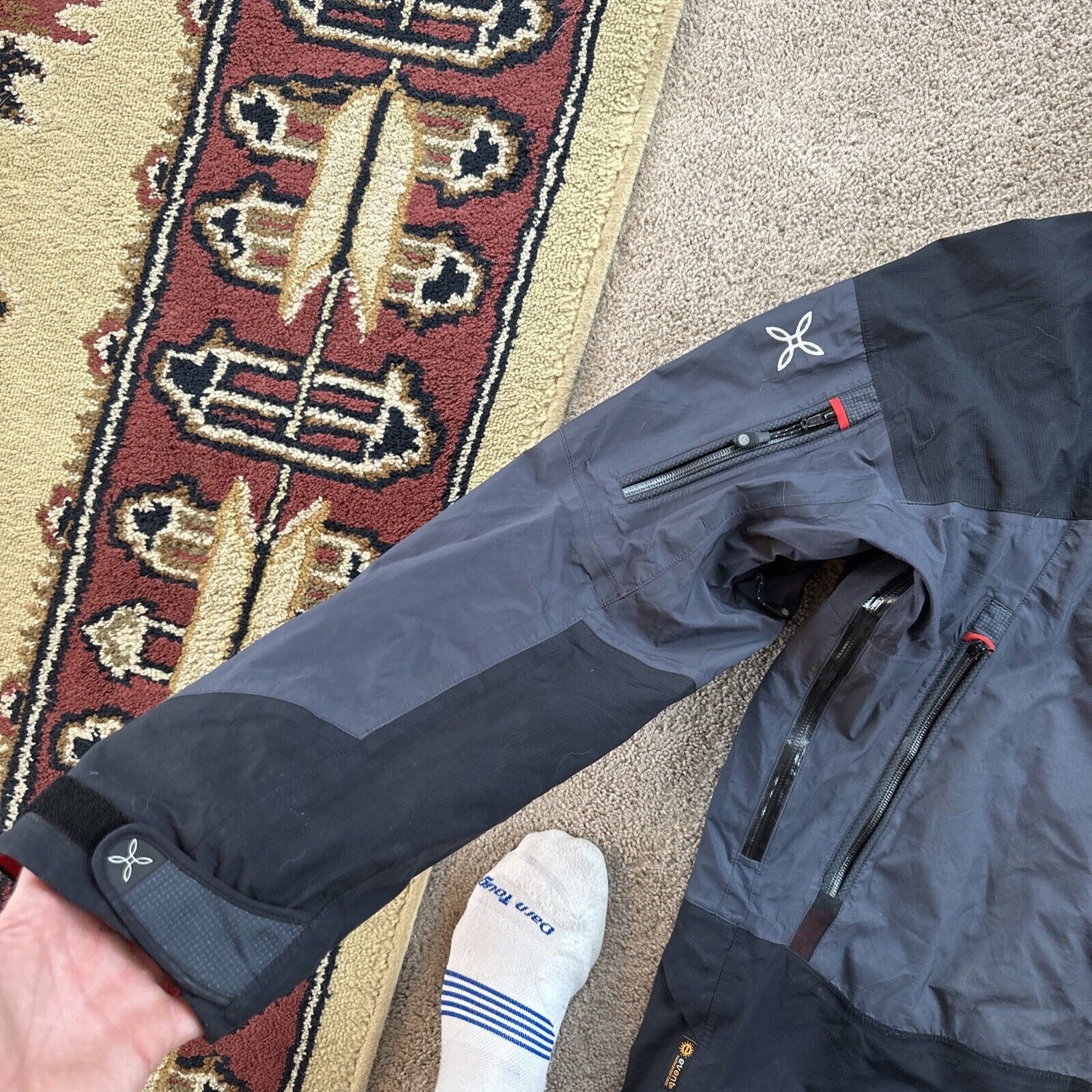 Other Montura Men's Size L Black Full Zip Jacket Event Waterproof Size US L / EU 52-54 / 3 - 4 Thumbnail