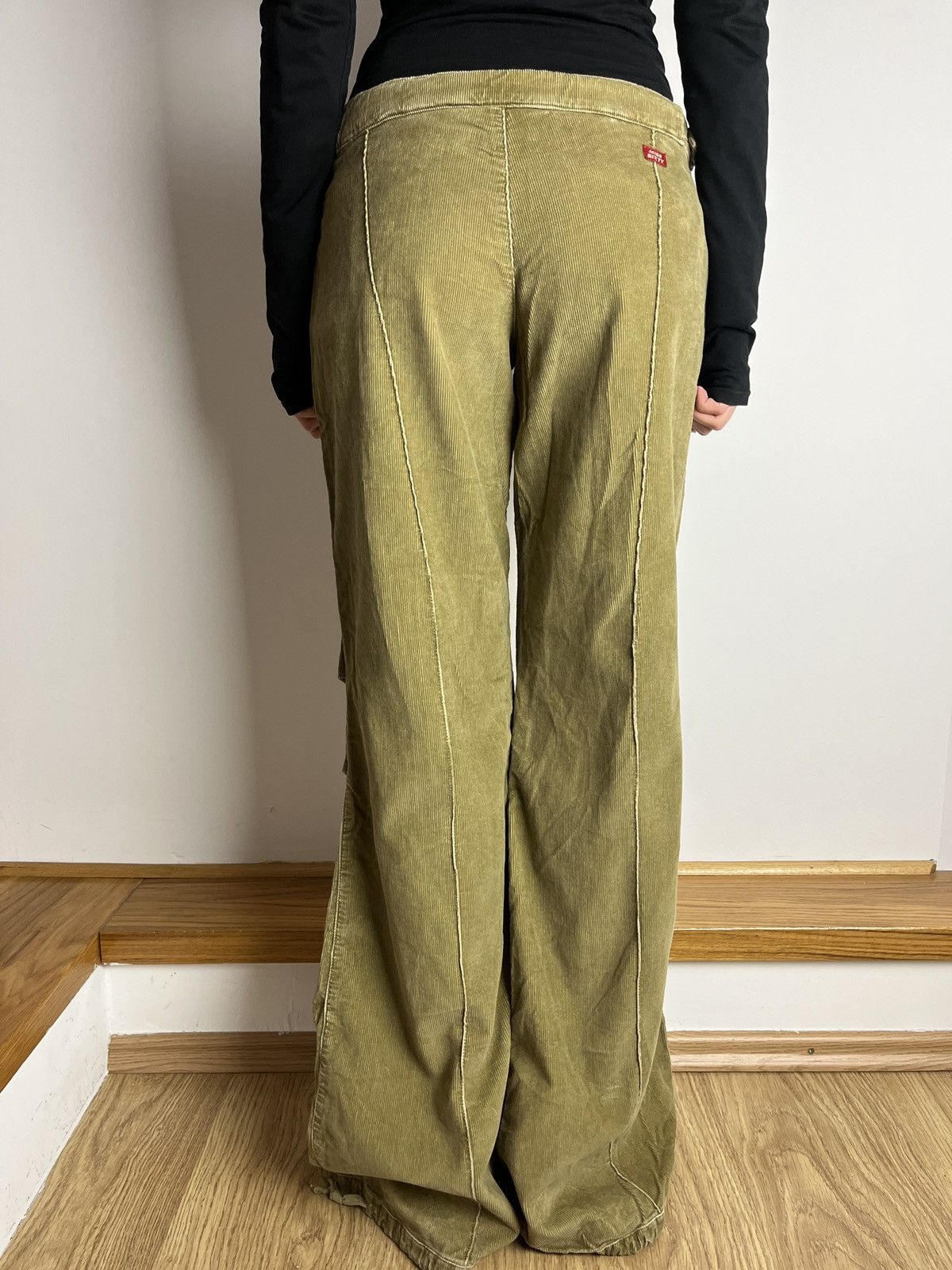 Miss Sixty Vintage Miss Sixty Women's Flared Pants Drawstrings Y2K Size 26" / US 2 / IT 38 - 7 Thumbnail